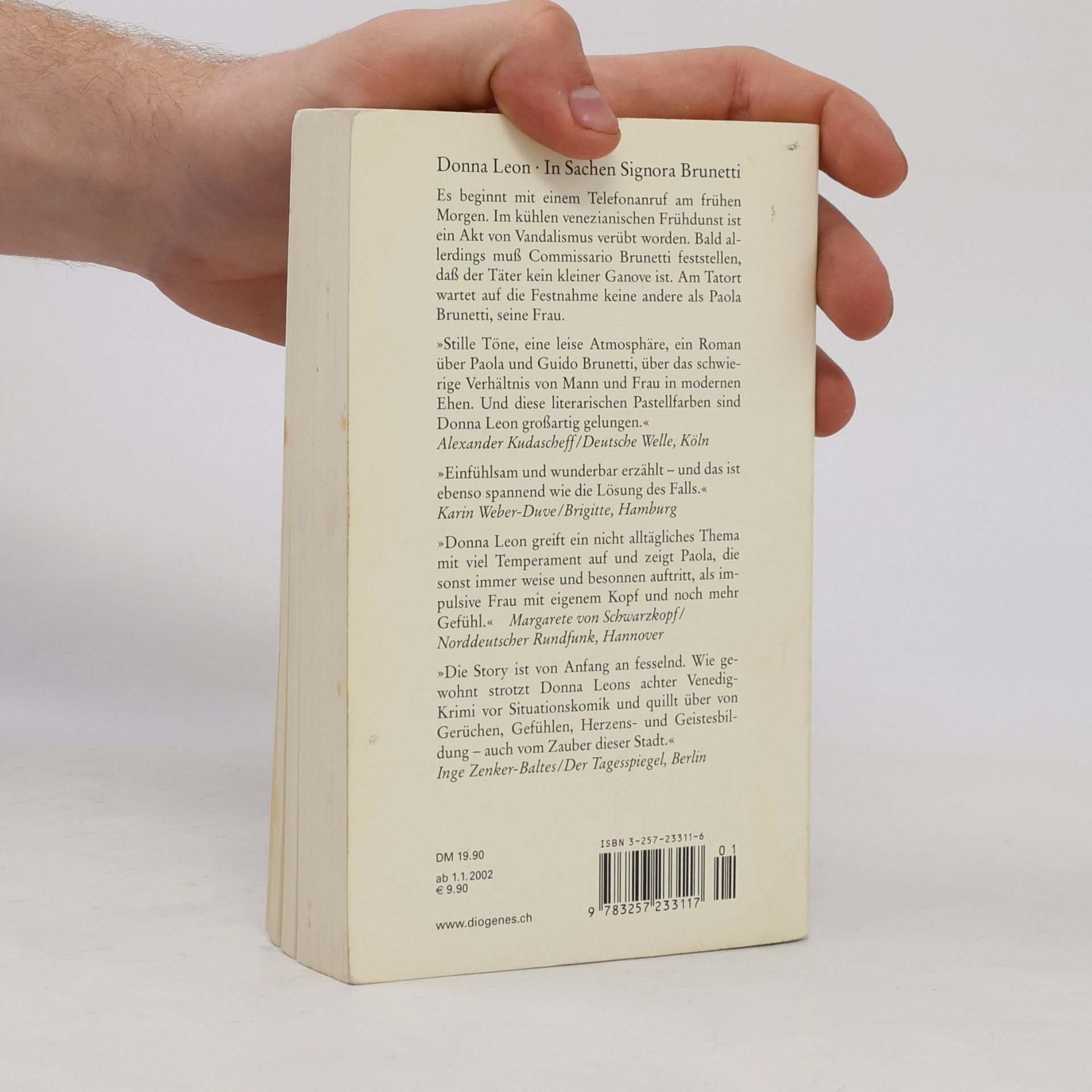 Donna Leon In Sachen Signora Brunetti