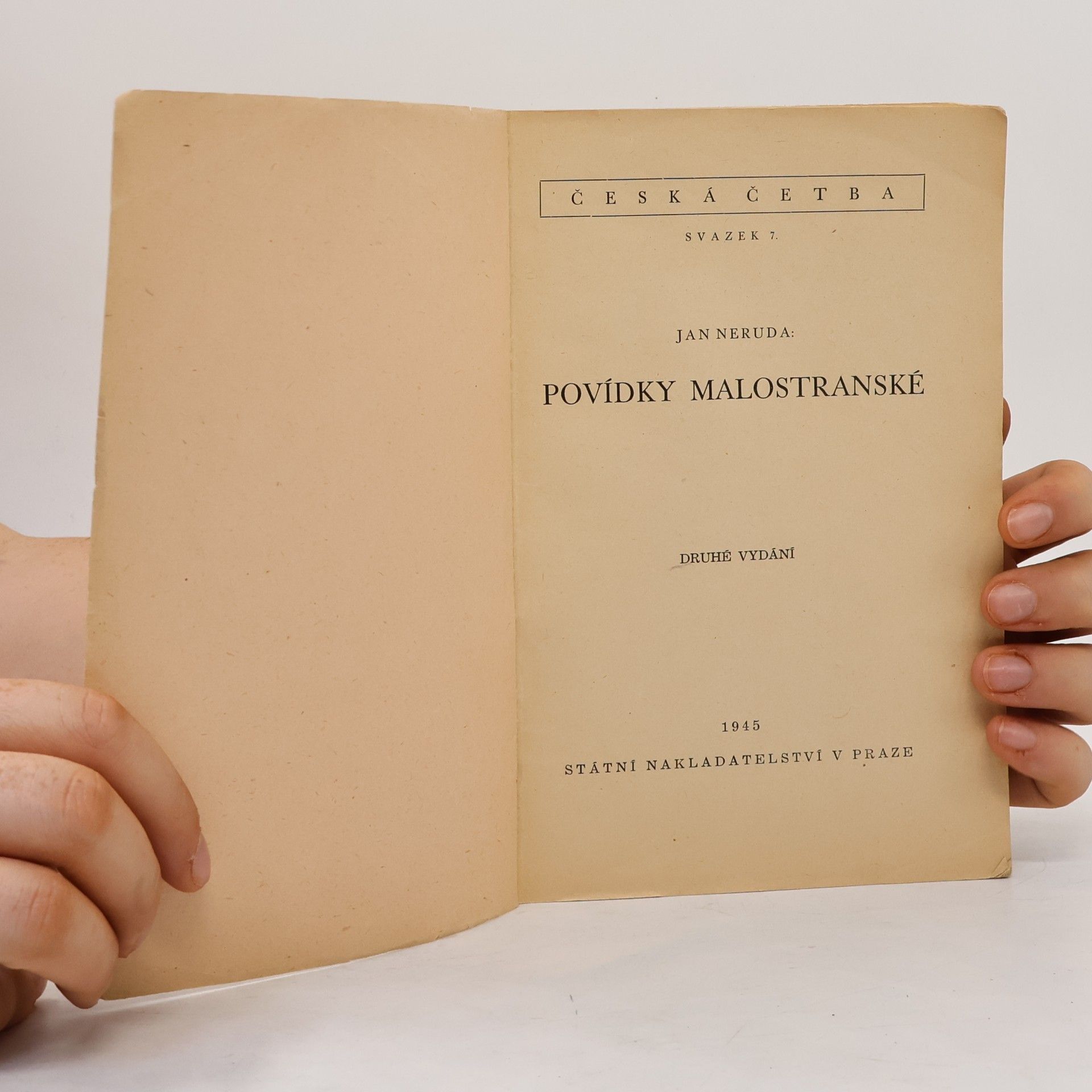 Jan Neruda Povídky malostranské