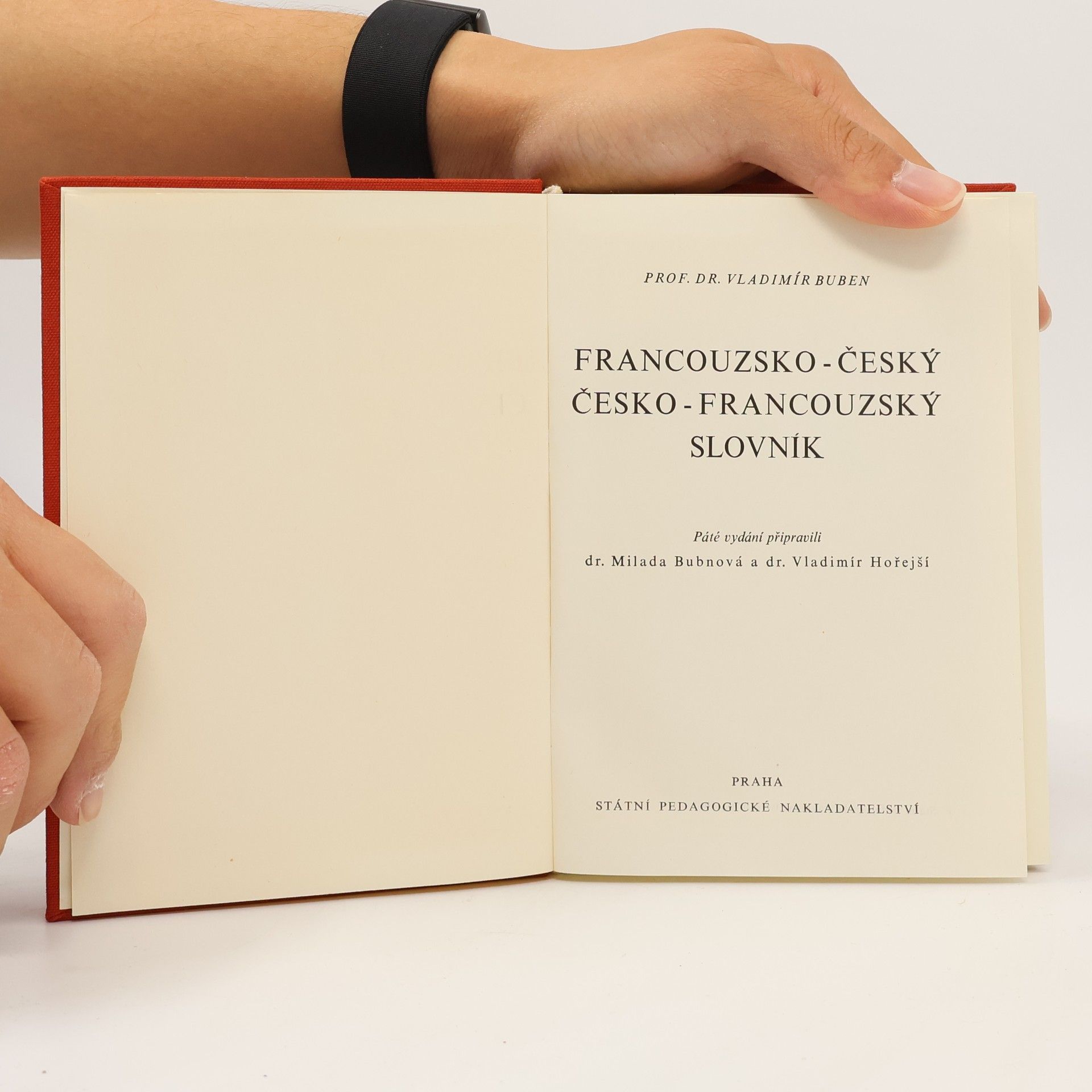 Vladimír Buben Francouzsko-český česko-francouzský slovník