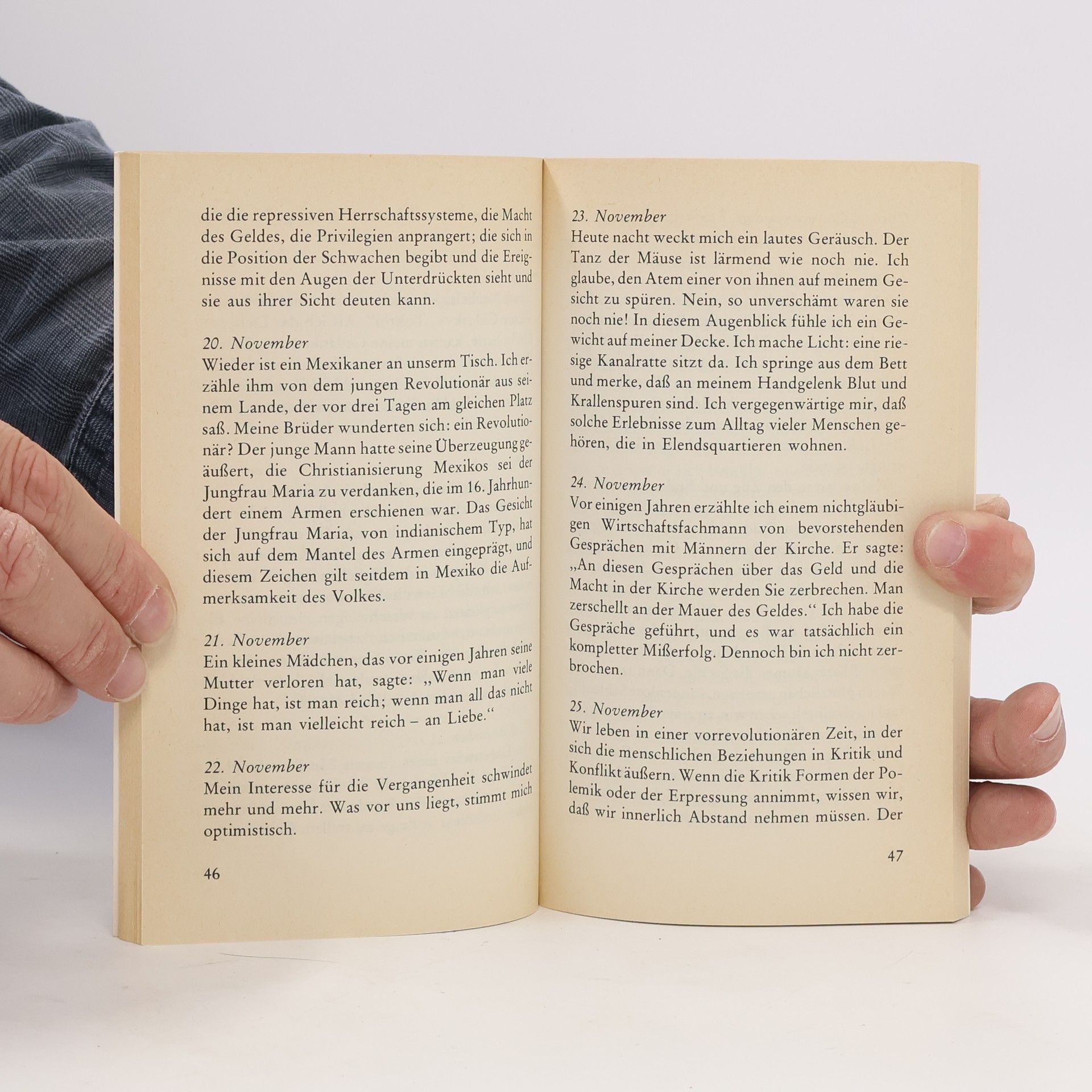 Roger Kampf und Kontemplation