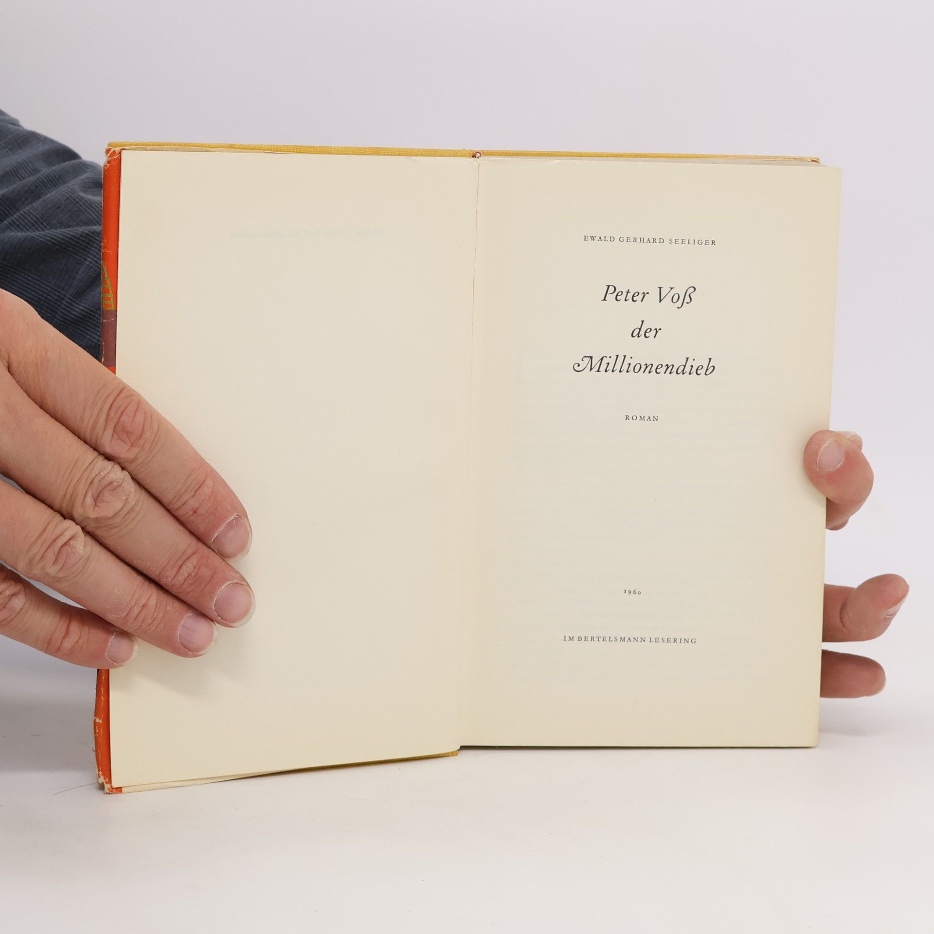 Ewald Gerhard Seeliger Peter Voss - der Millionendieb