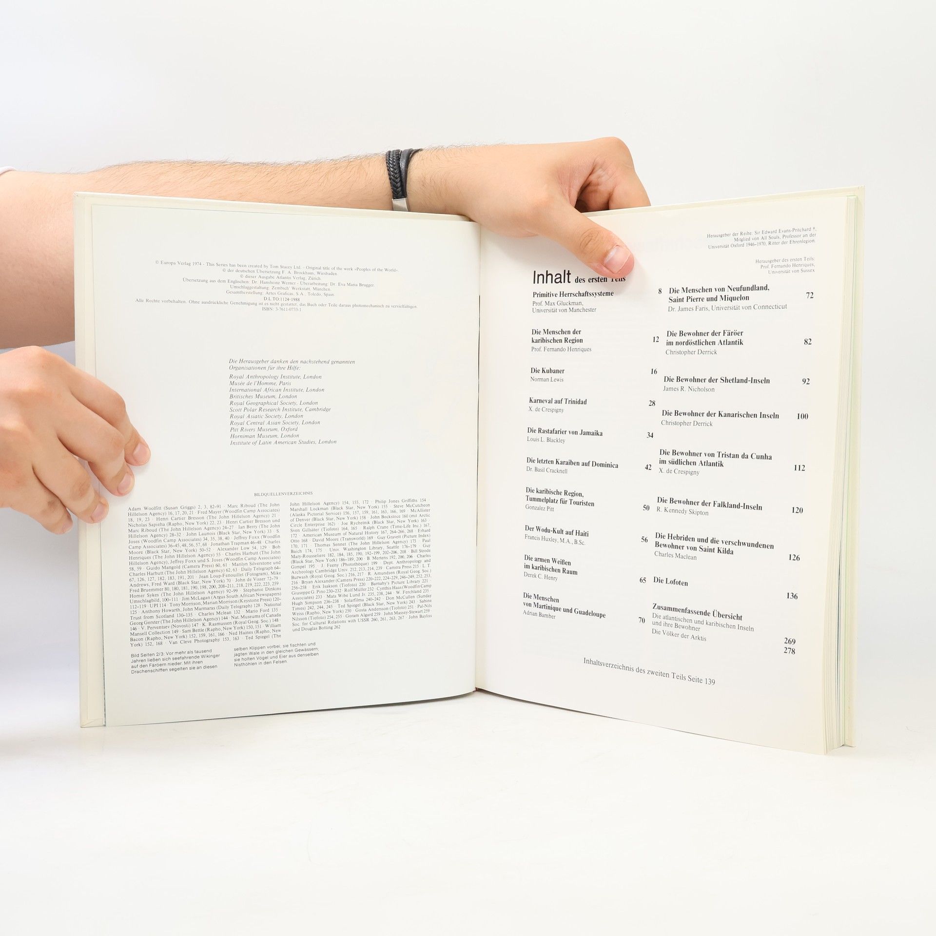 Autores varios Westindien, Atlantische Inseln und Arktis