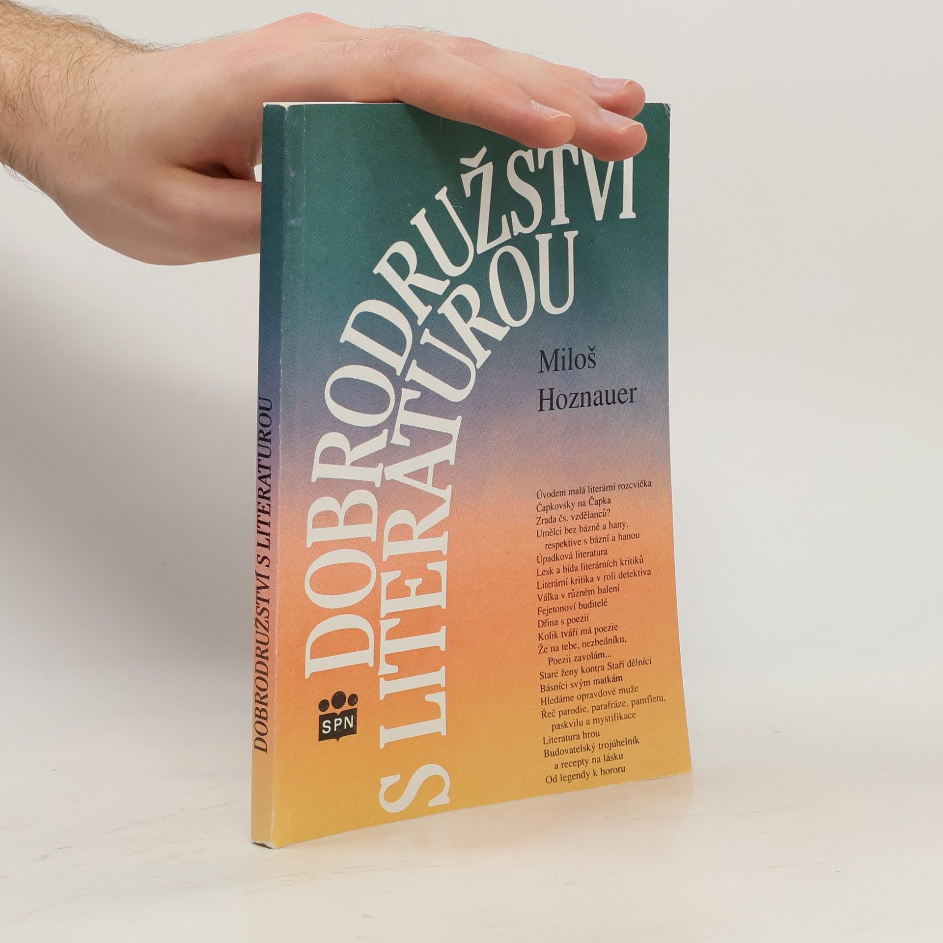 Miloš Hoznauer Dobrodružství s literaturou