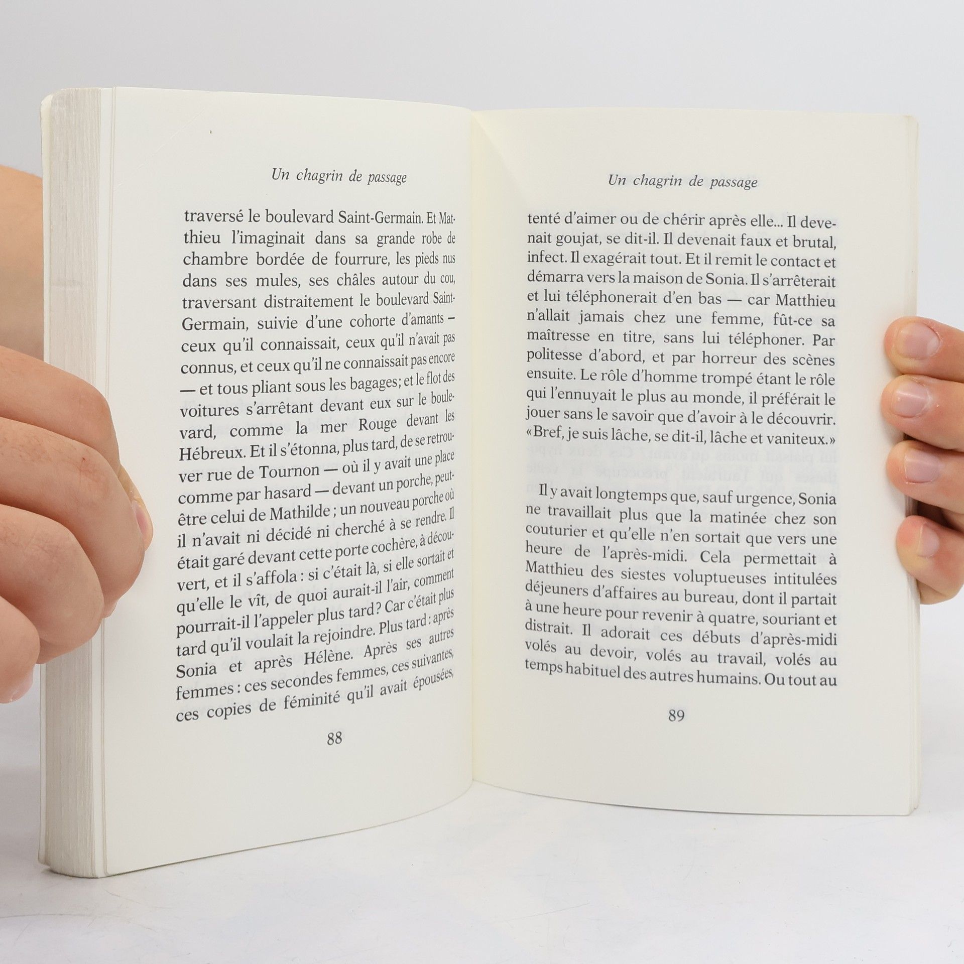 Françoise Sagan Un chagrin de passage