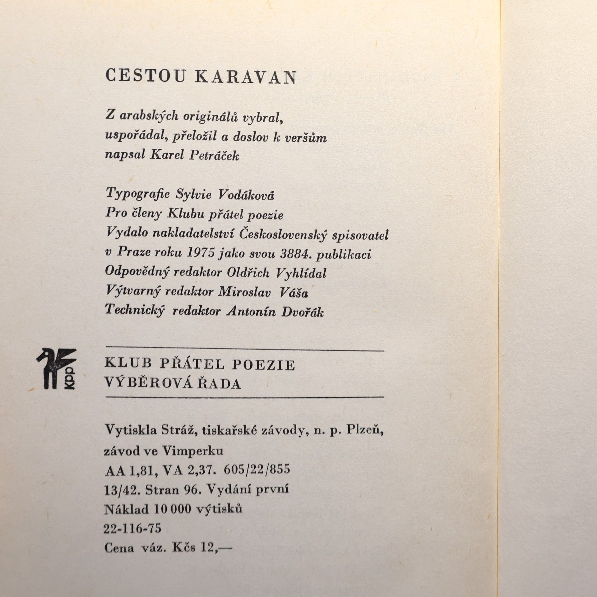 Various authors Cestou karavan
