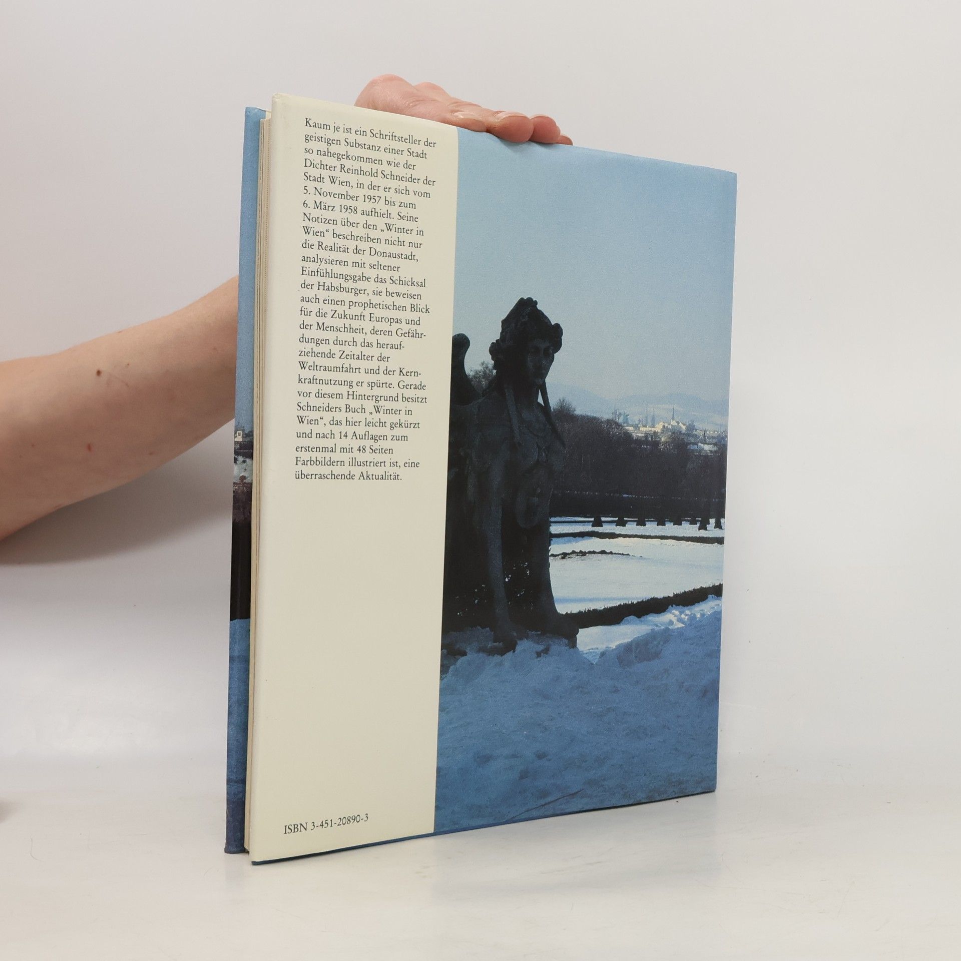 Reinhold Schneider Winter in Wien