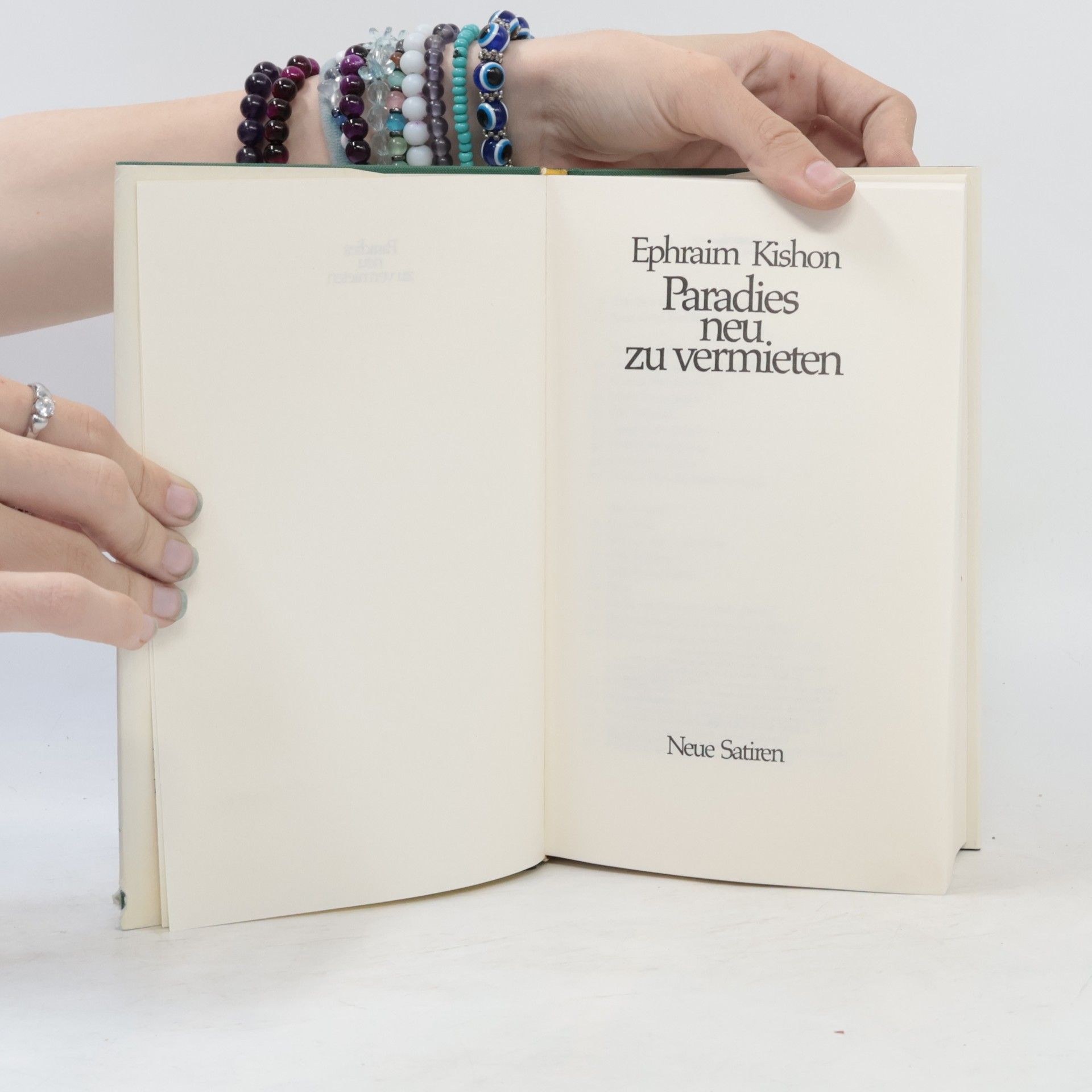 Ephraim Kishon Paradies neu zu vermieten