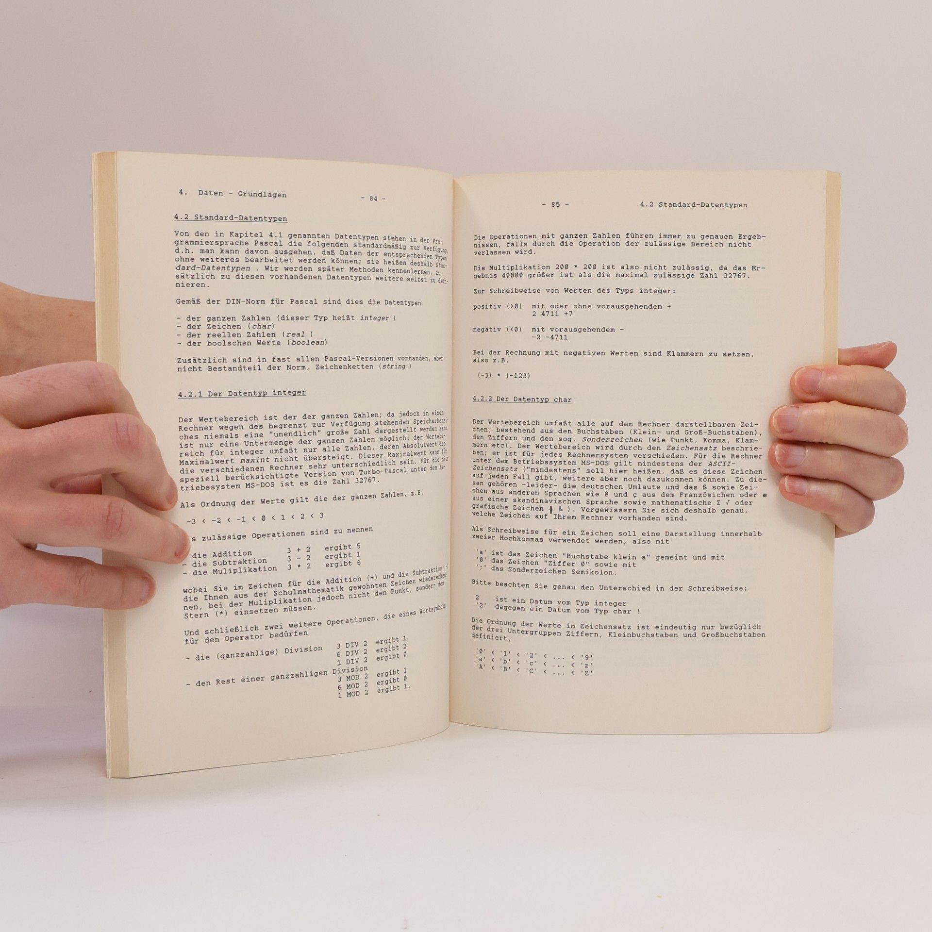 Klaus Horn PC-Nutzung mit Turbo Pascal