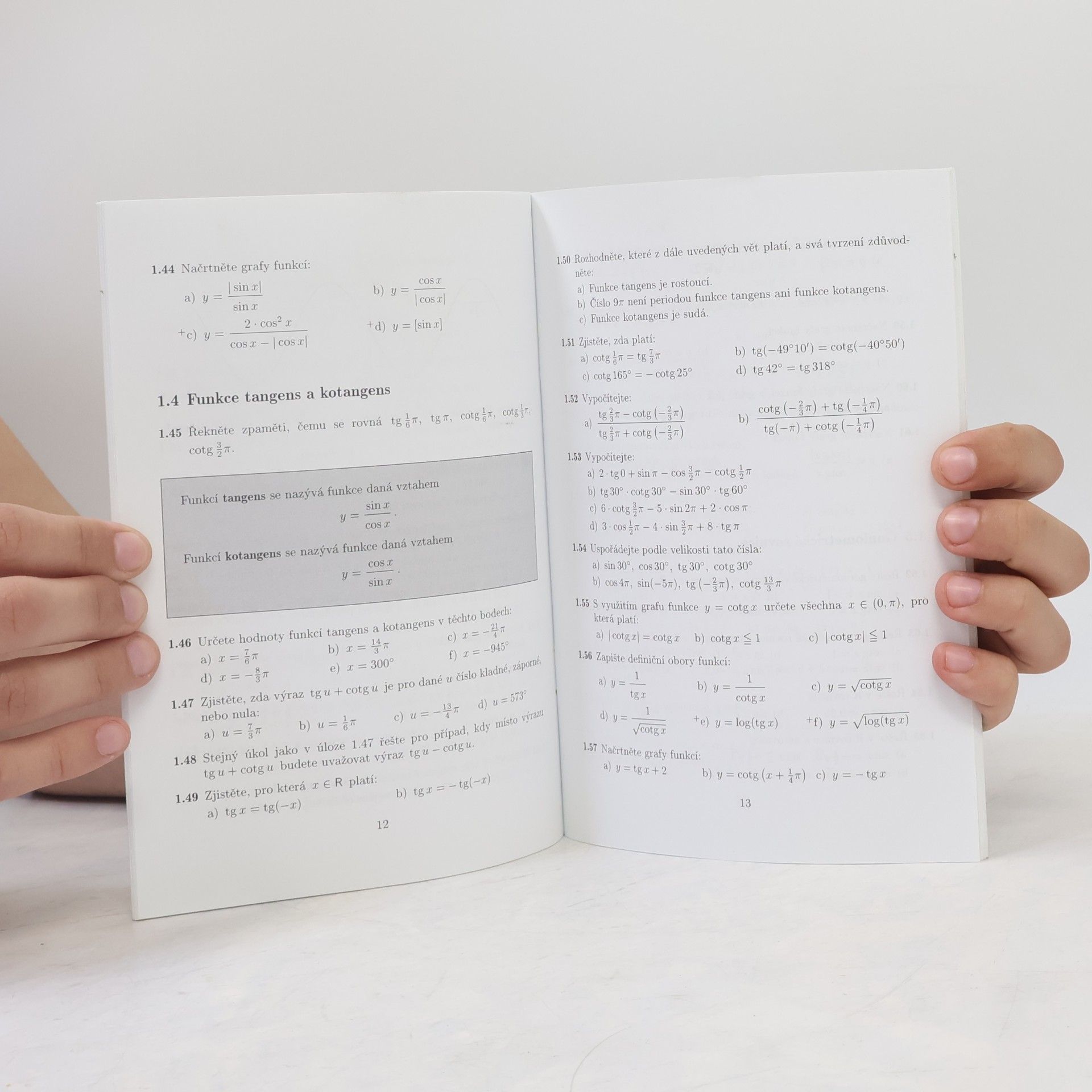 Oldřich Odvárko Sbírka úloh z matematiky pro gymnázia - Goniometrie