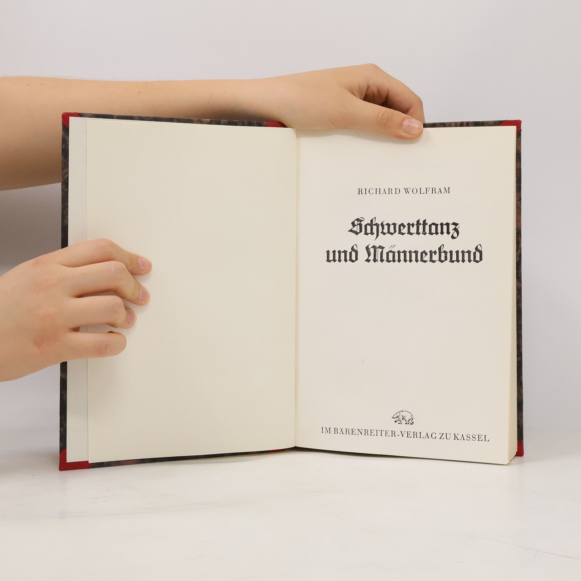 Richard Wolfram Schwerttanz und Männerbund