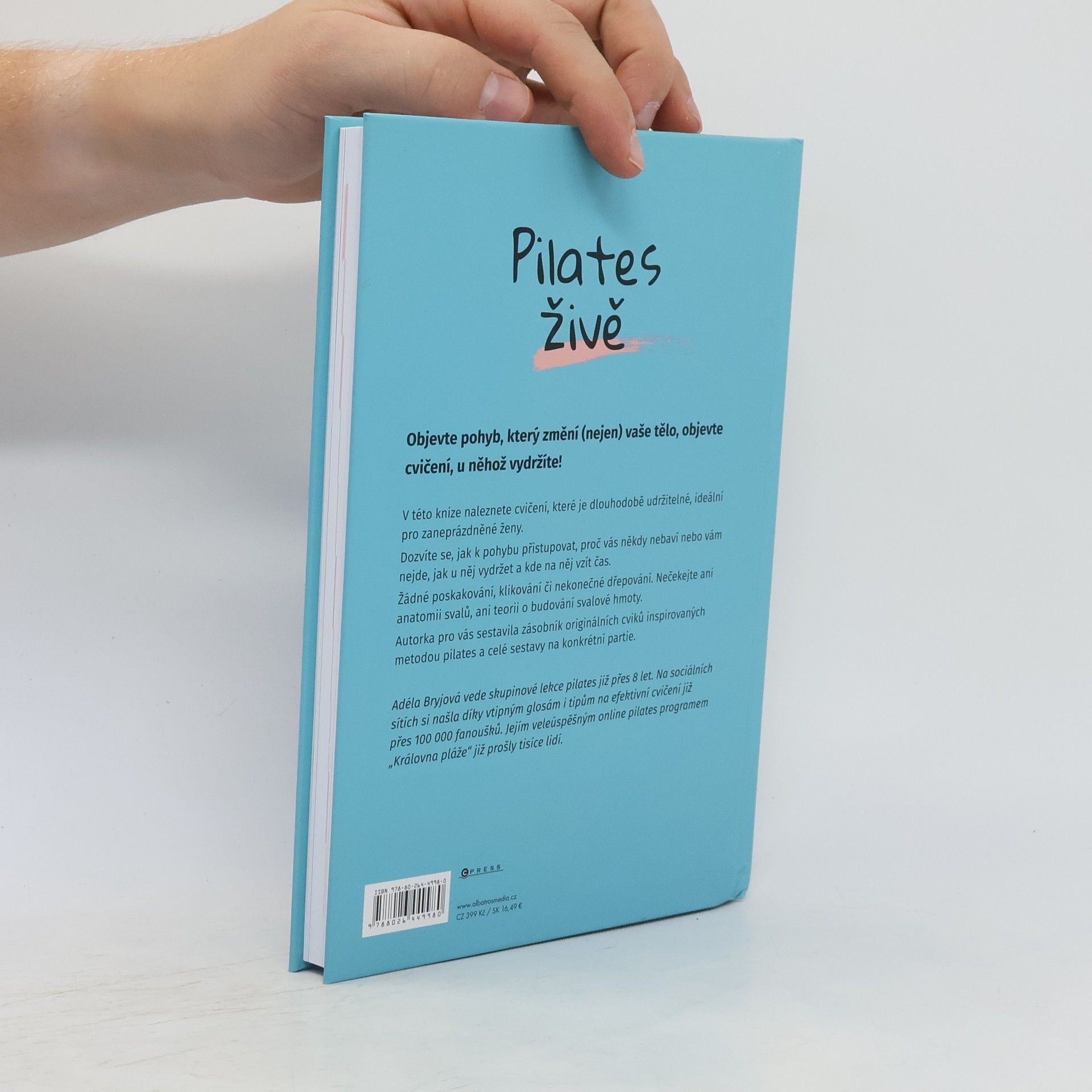 Adéla Bryjová Pilates živě : pro pevné, štíhlé a zdravé tělo
