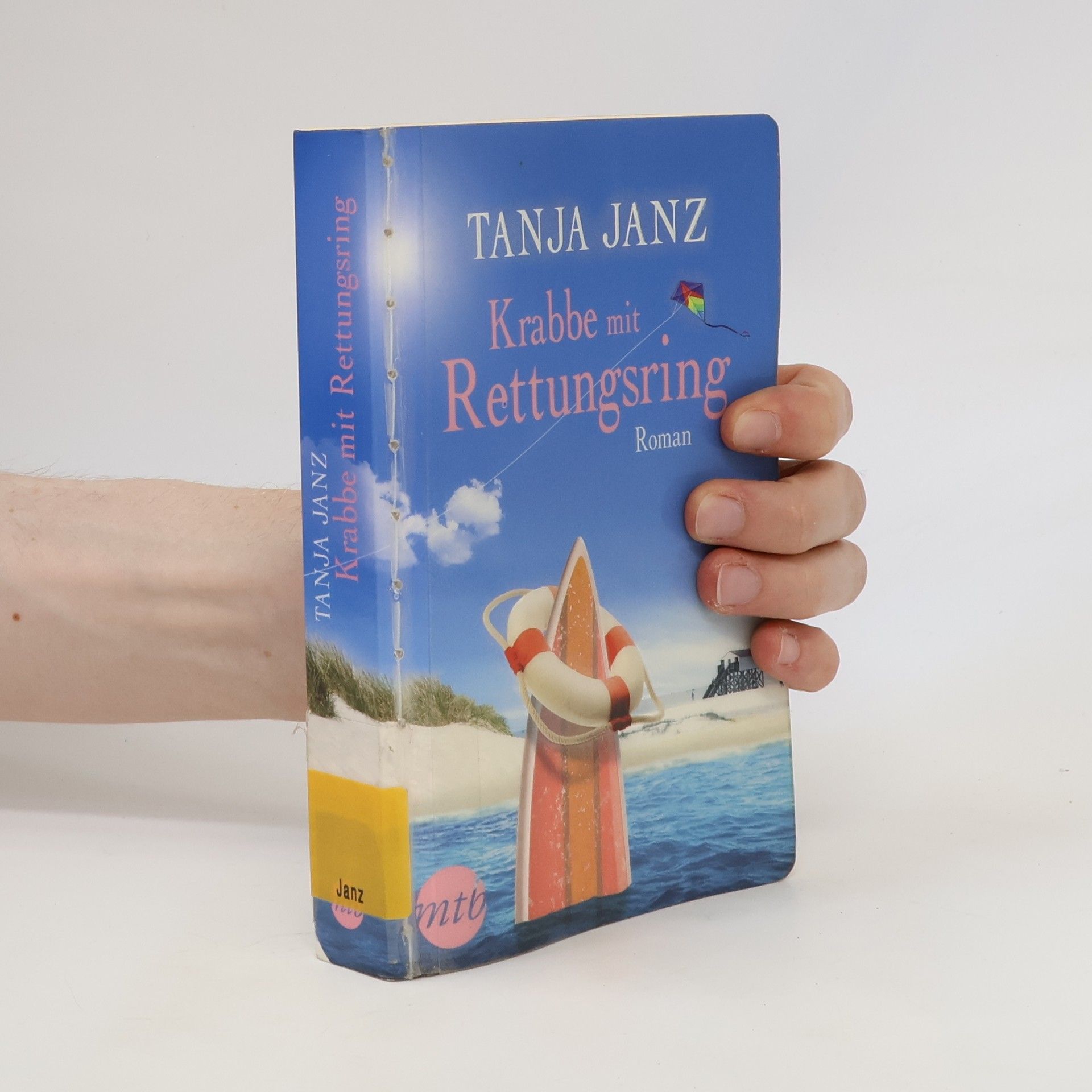 Tanja Janz Krabbe mit Rettungsring