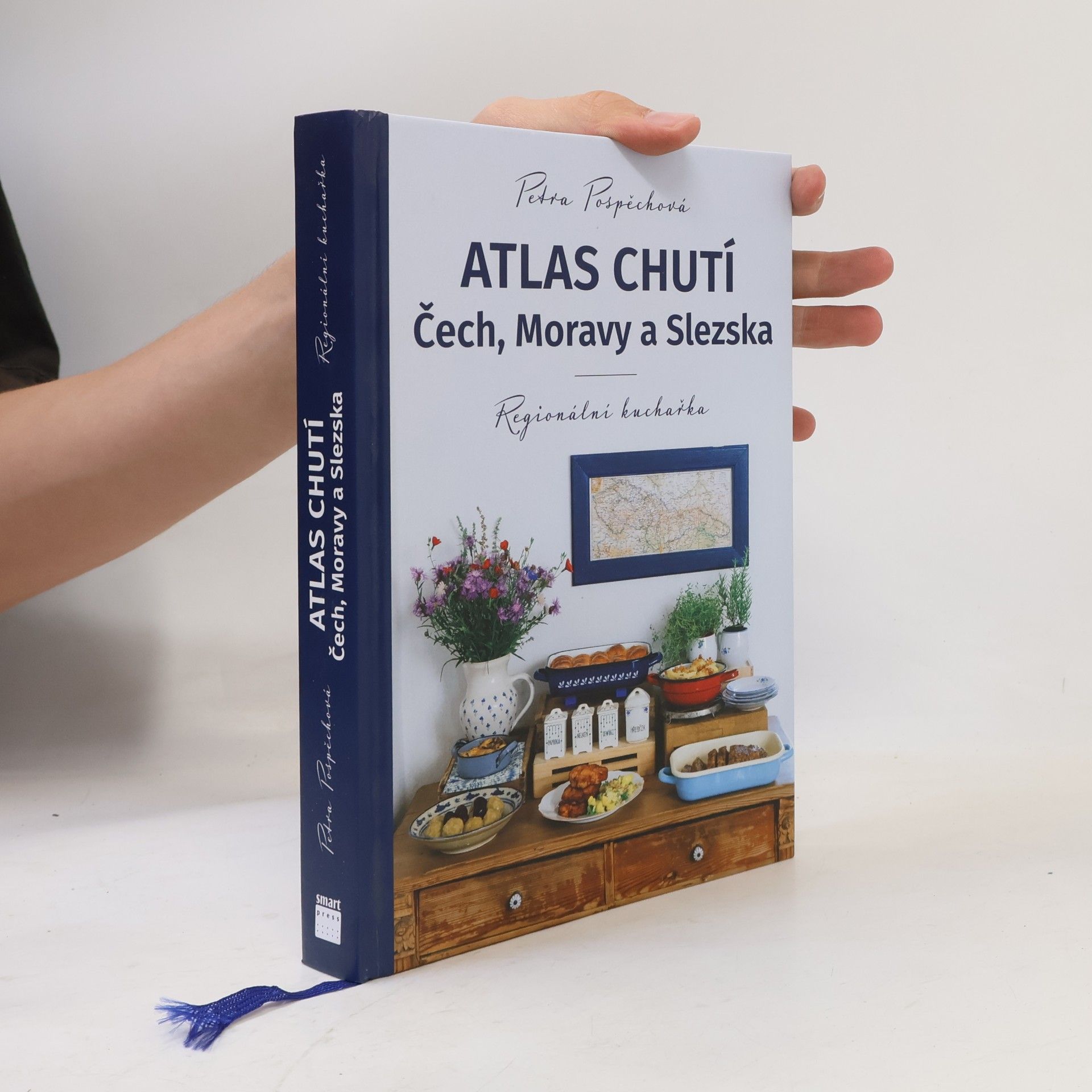 Petra Pospěchová Atlas chutí Čech, Moravy a Slezska : regionální kuchařka