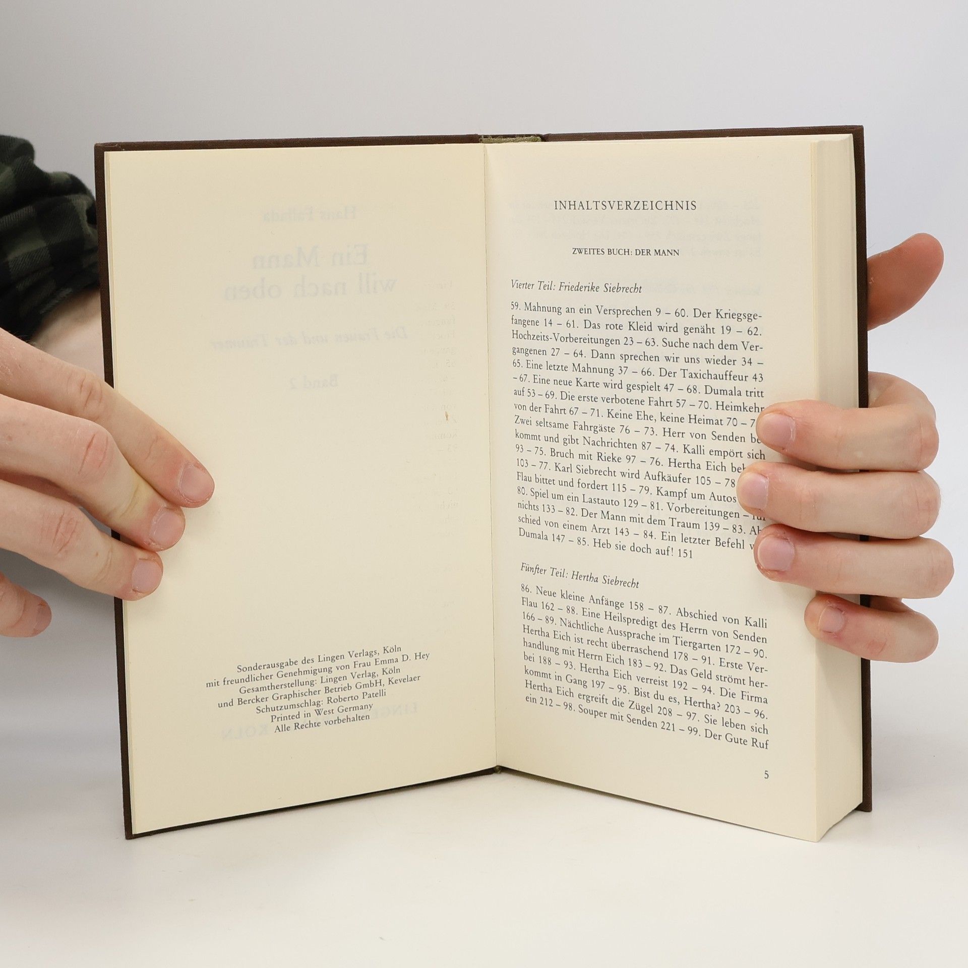 Hans Fallada Ein Mann will nach oben 2