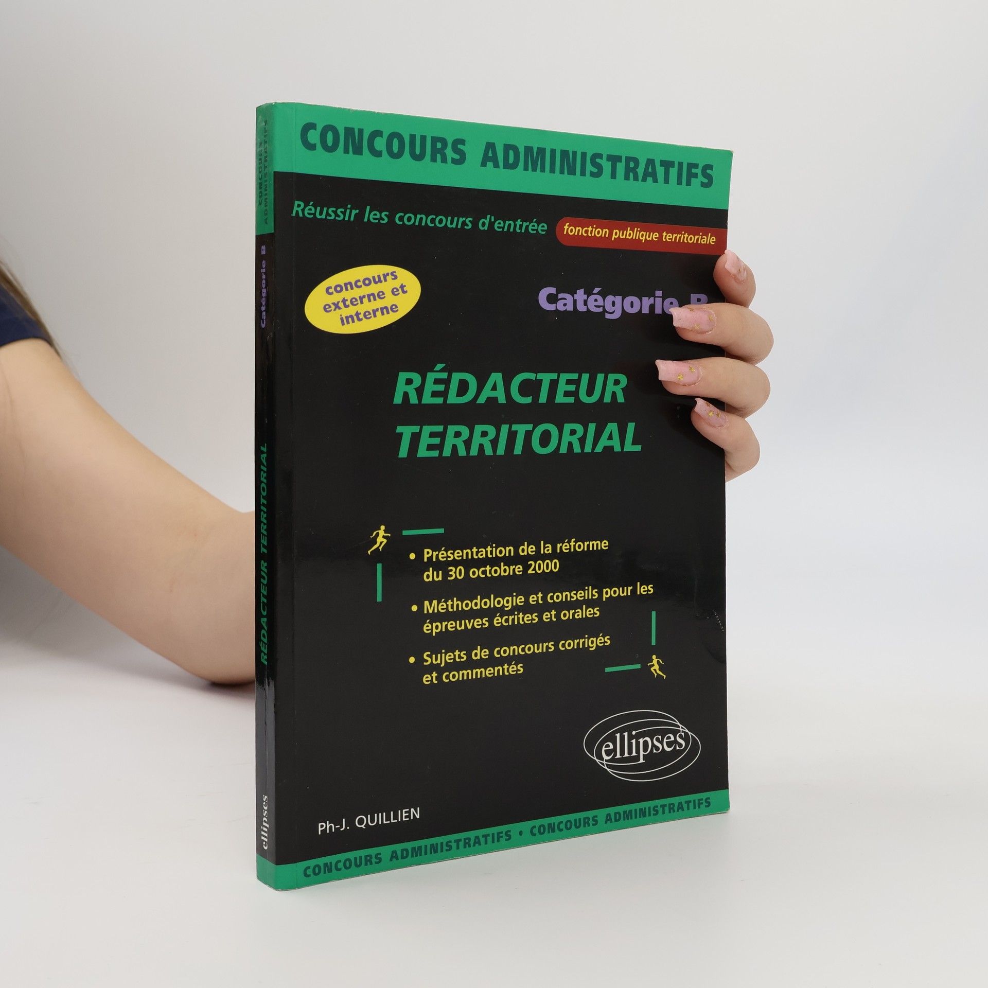 Philippe-Jean Quillien Concours administratifs: Rédacteur territorial