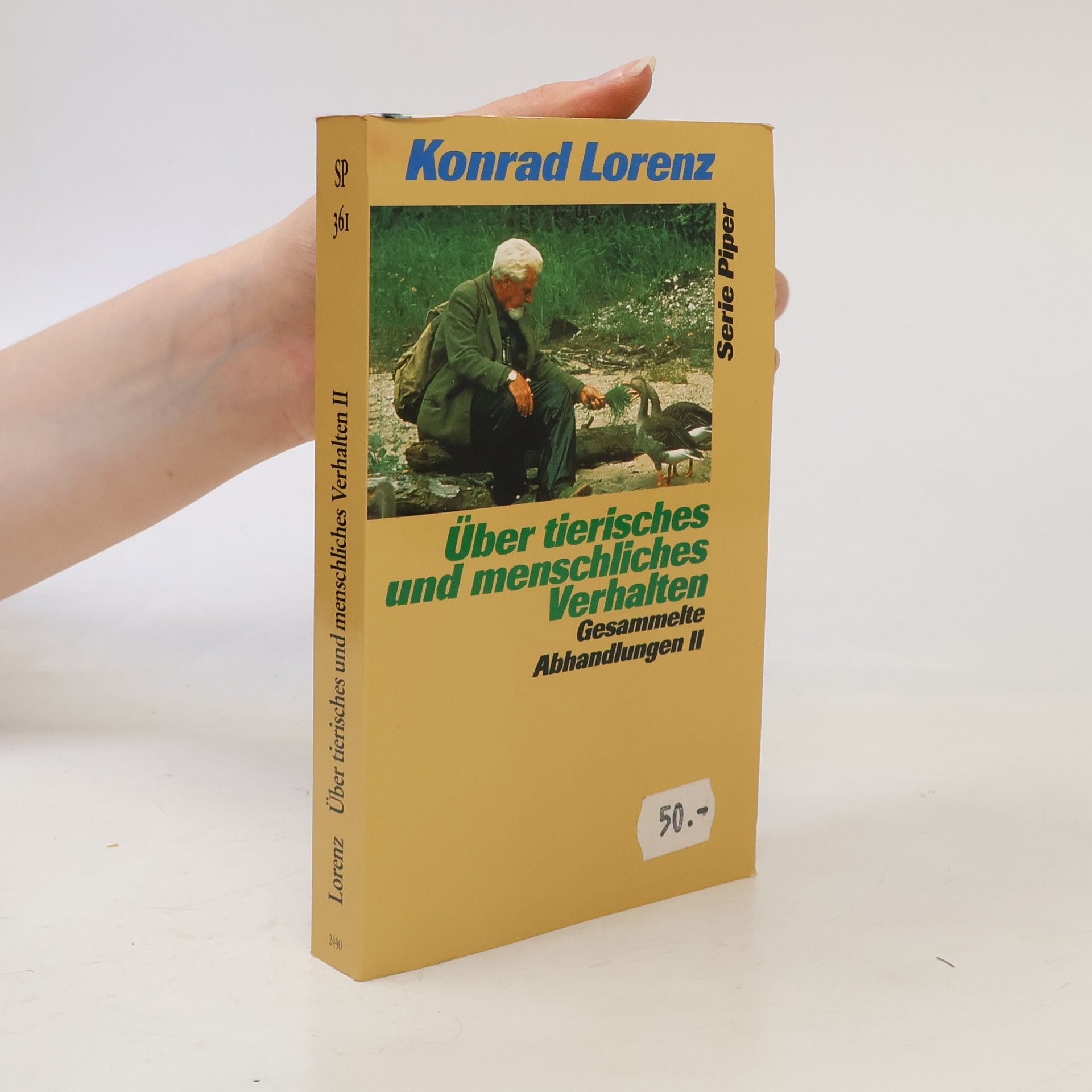 Konrad Lorenz Über tierisches und menschliches Verhalten