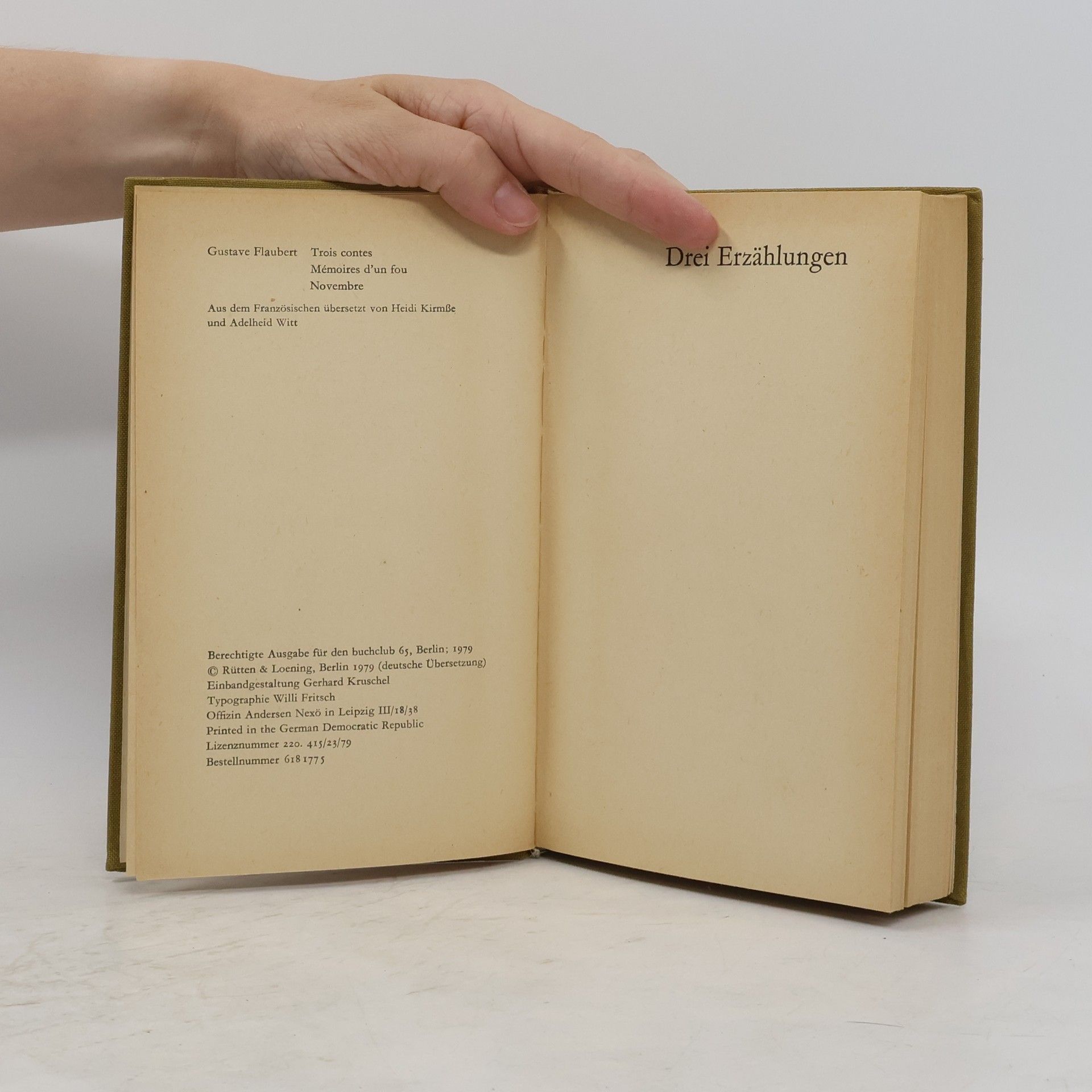 Gustave Flaubert Drei Erzählungen