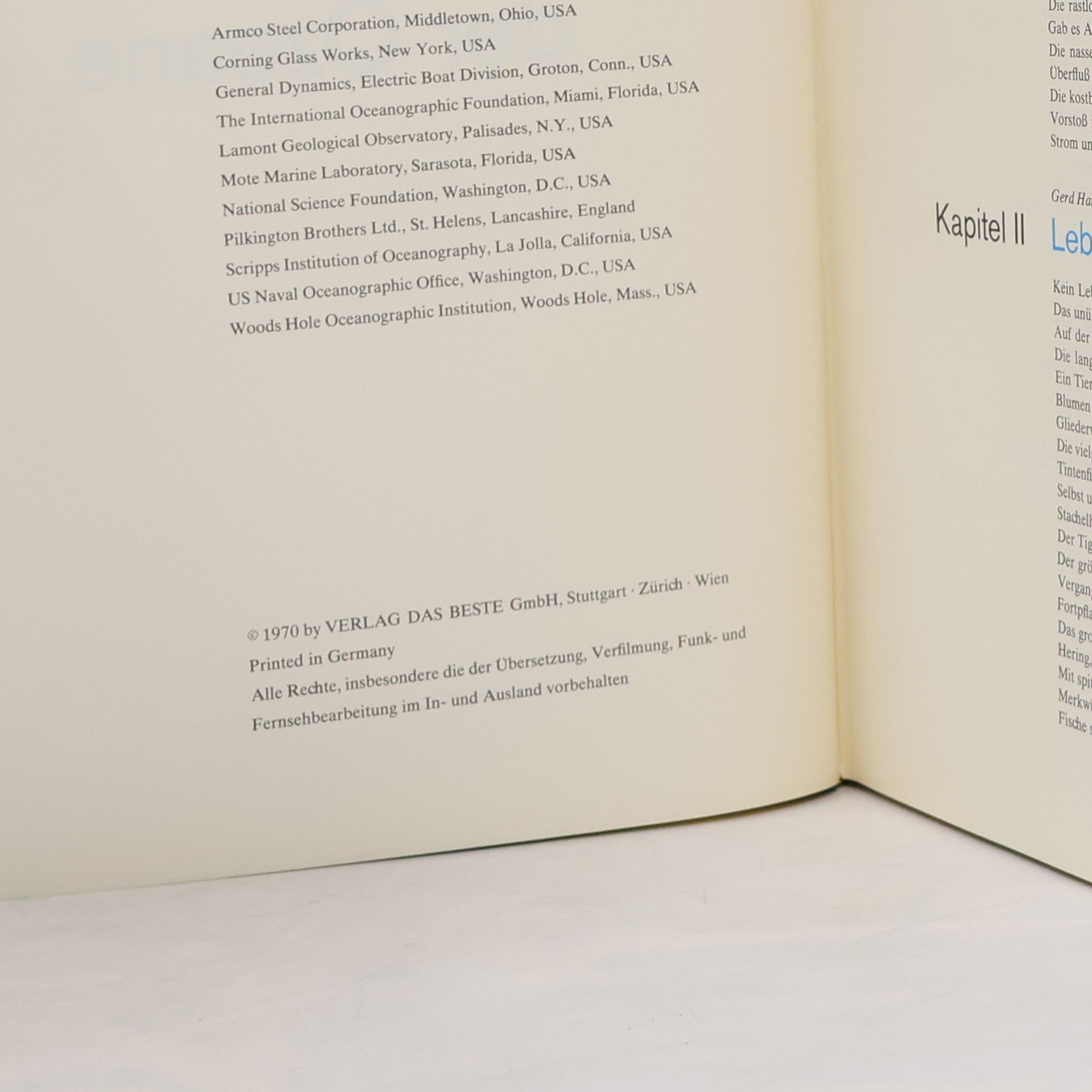 Autores varios Das grosse Reader's Digest Buch der Ozeane