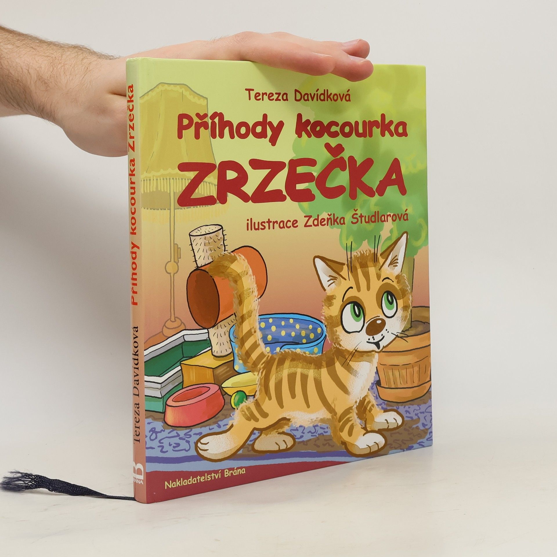 Tereza Davídková Příhody kocourka Zrzečka