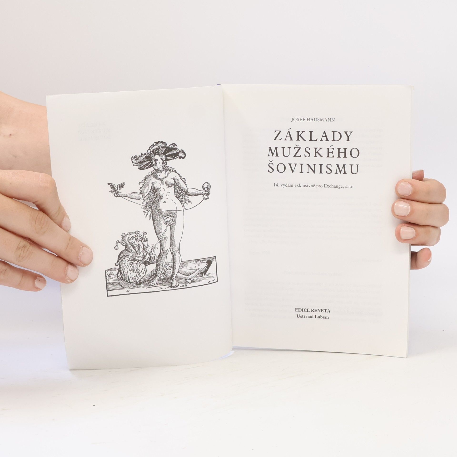 Josef Hausmann Základy mužského šovinismu