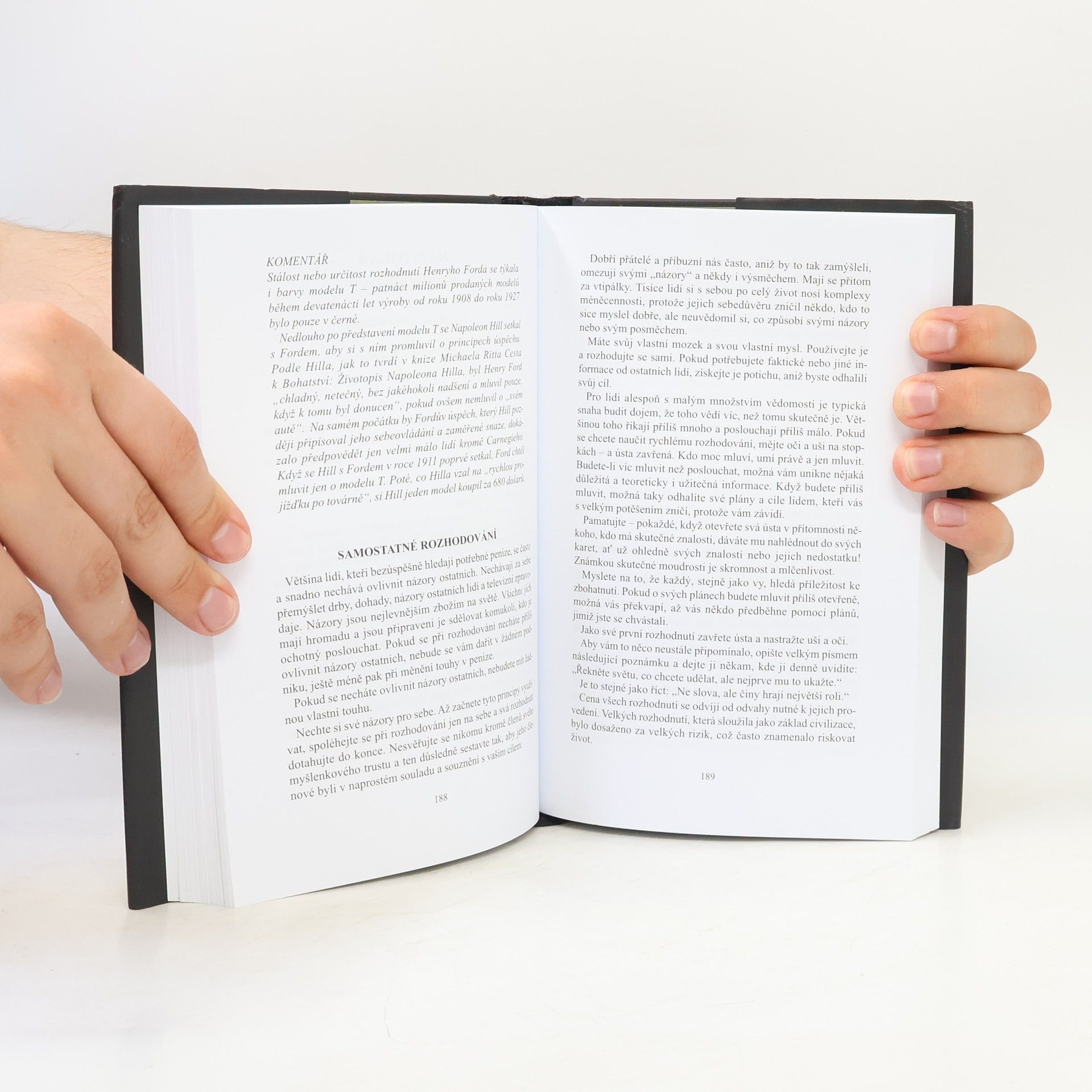 Napoleon Hill Myšlením k bohatství pro 21. století