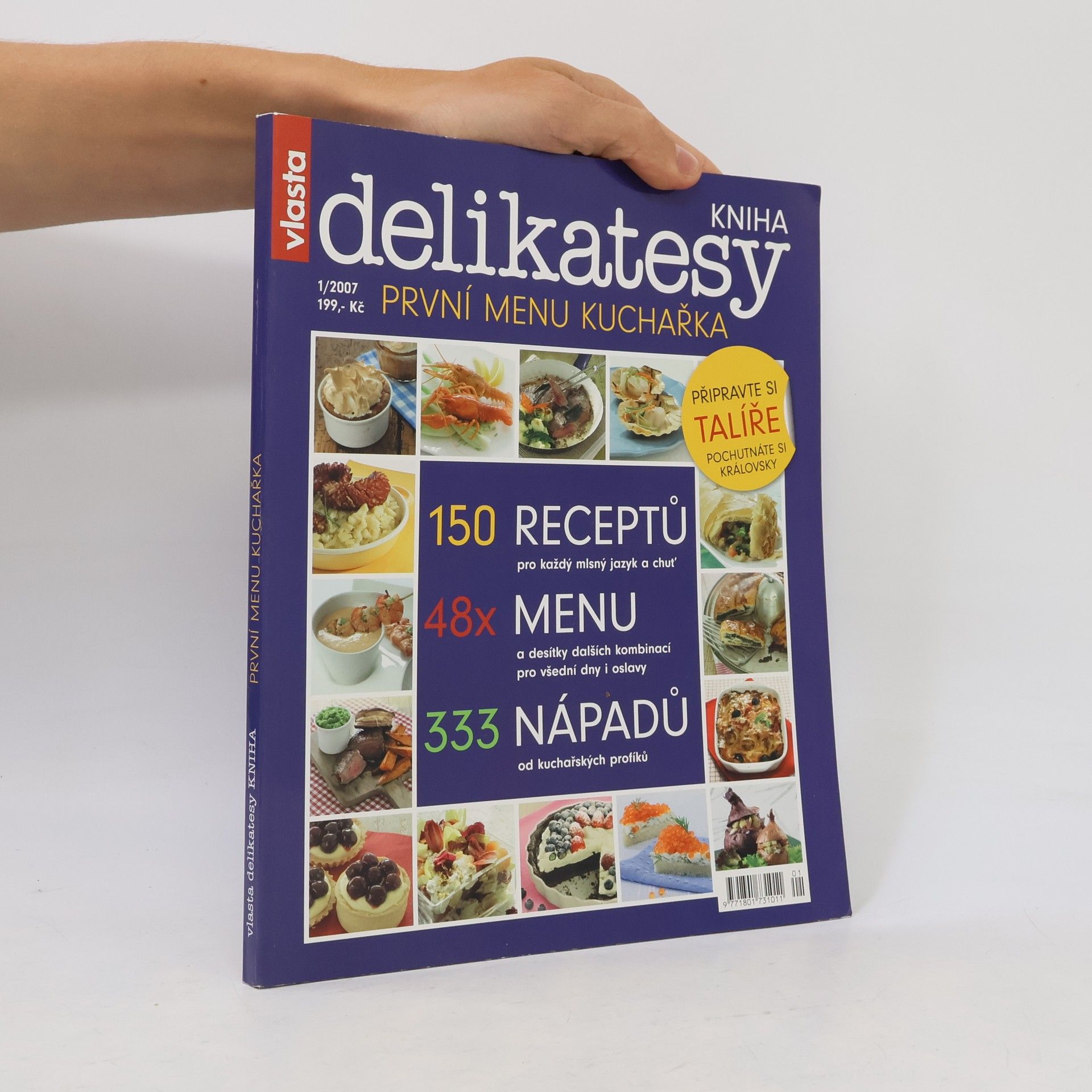Anna Kučerová Delikatesy. První menu kuchařka Vlasta 1/2007