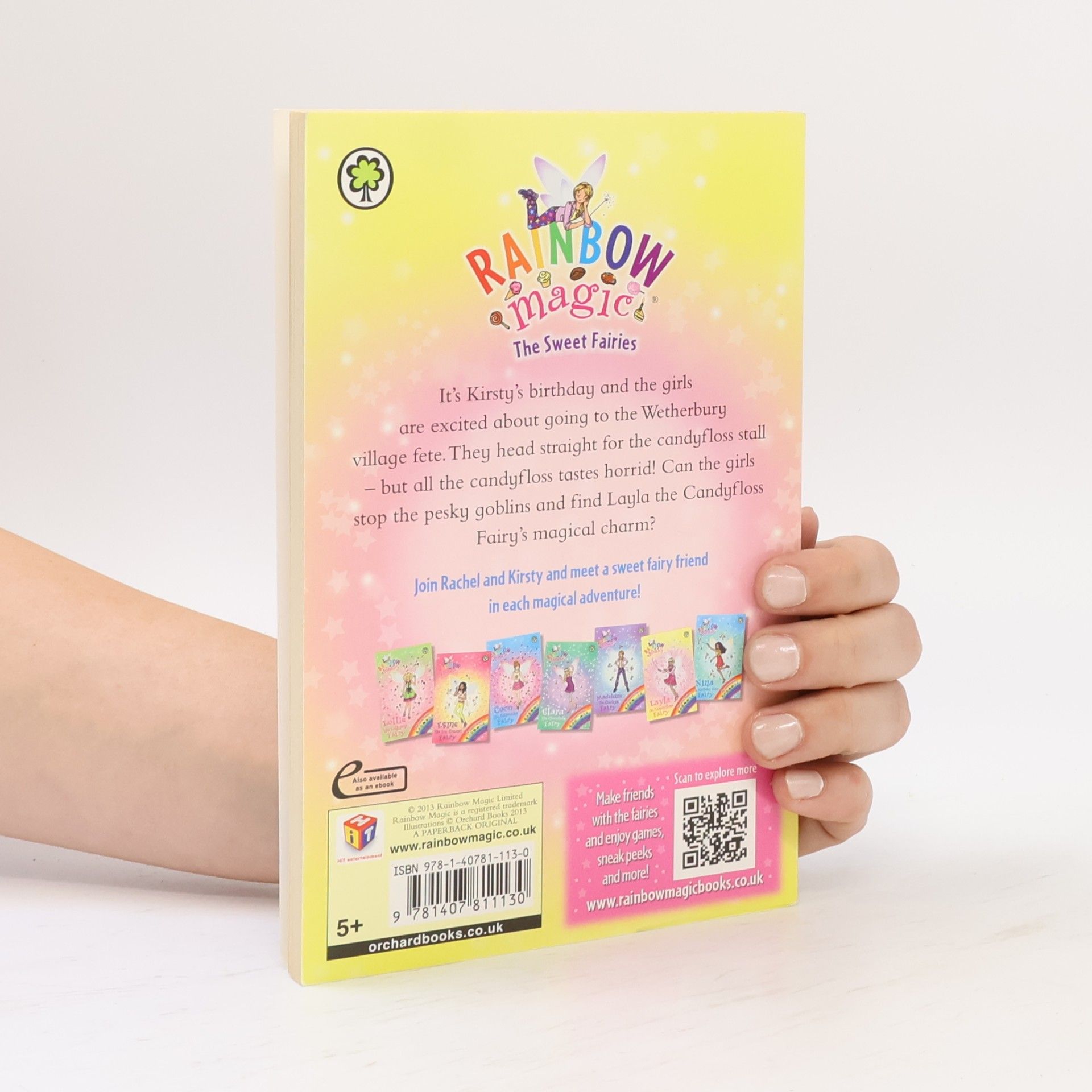 Daisy Meadows Rainbow Magic: The Sweet Fairies: Layla The Candyfloss Fairy