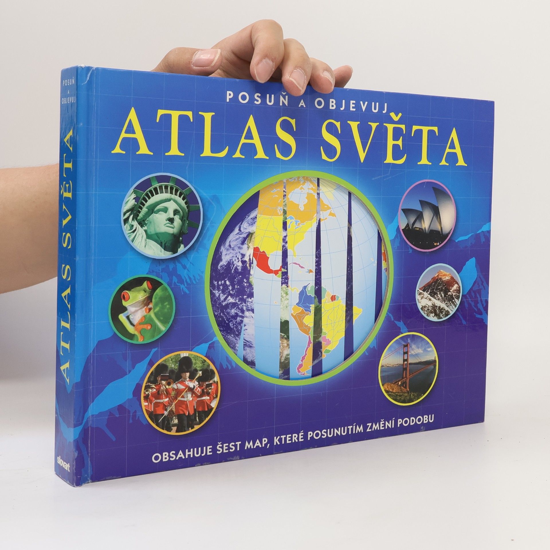 Jen Green Atlas světa posuň a objevuj
