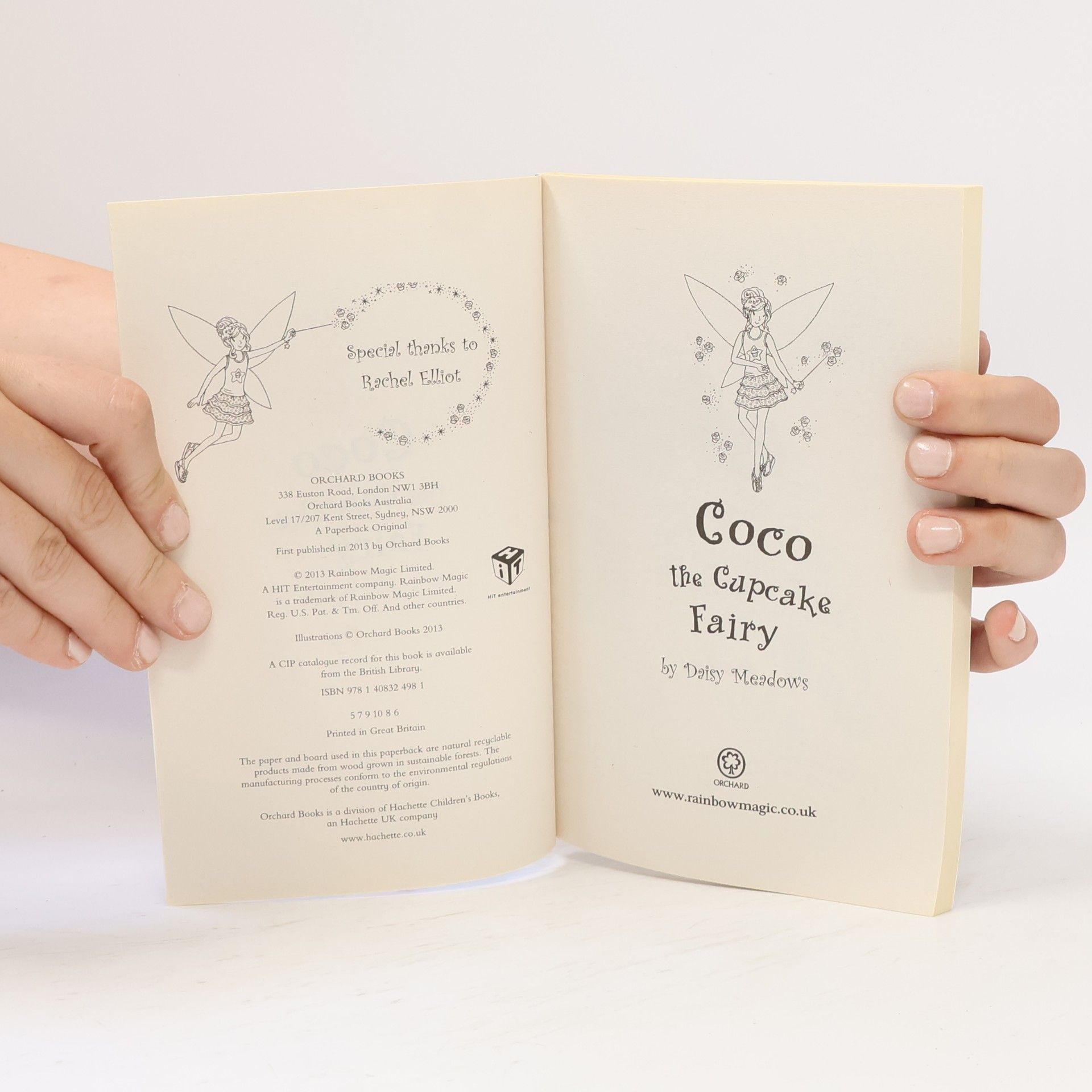 Daisy Meadows Coco the Cupcake Fairy