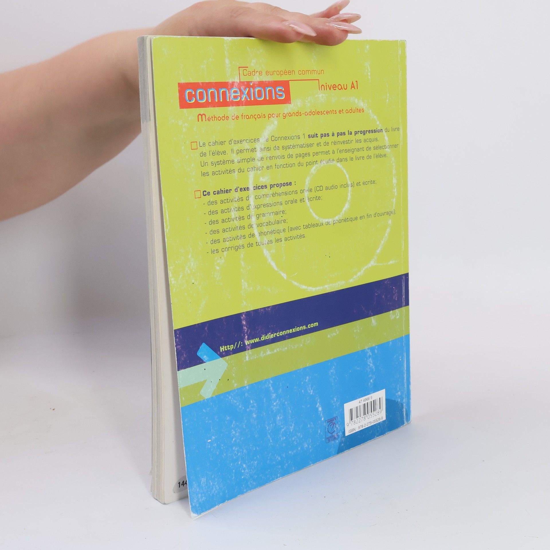Régine Mérieux Connexions. Niveau 1. Cahier d'exercices