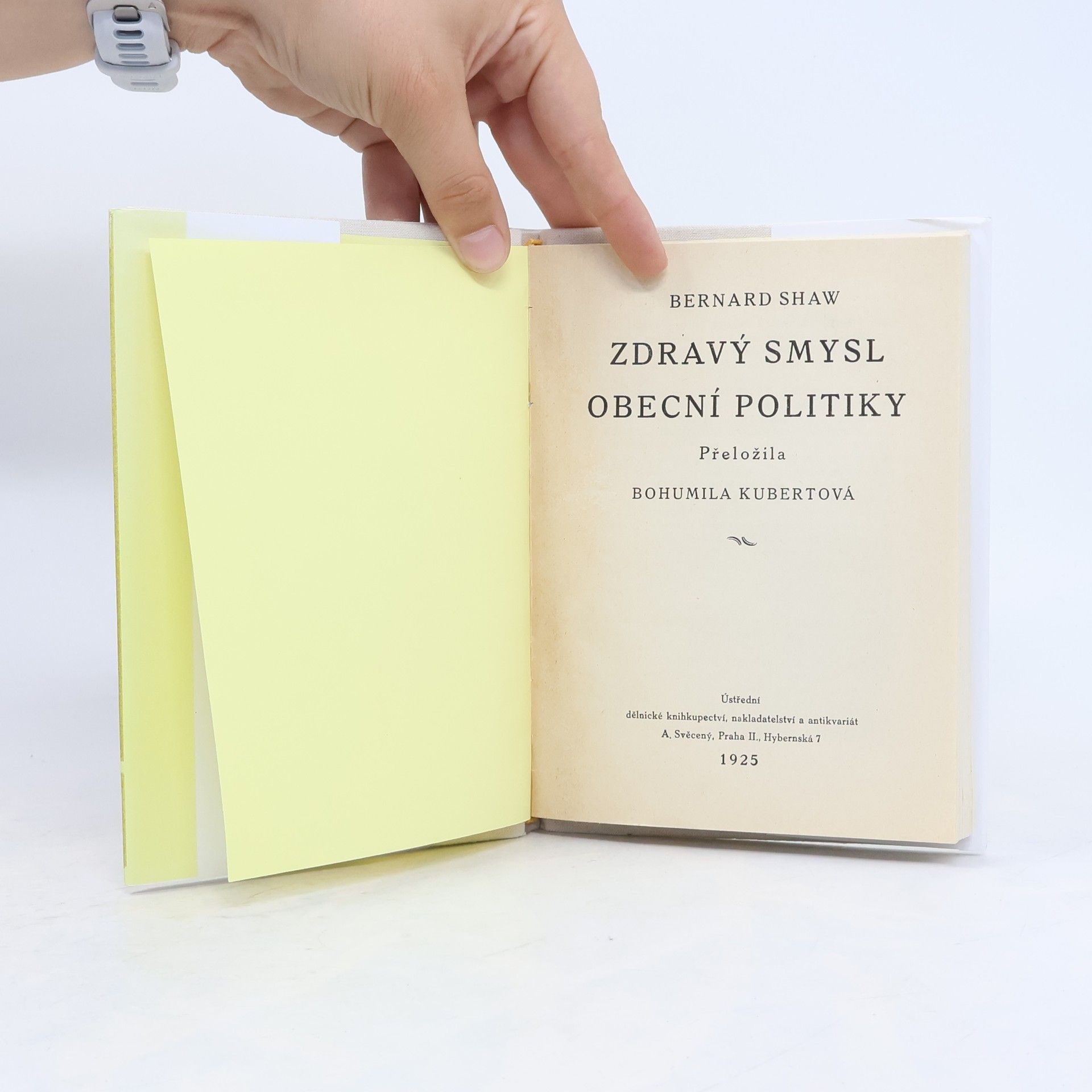 George Bernard Shaw Zdravý smysl obecní politiky