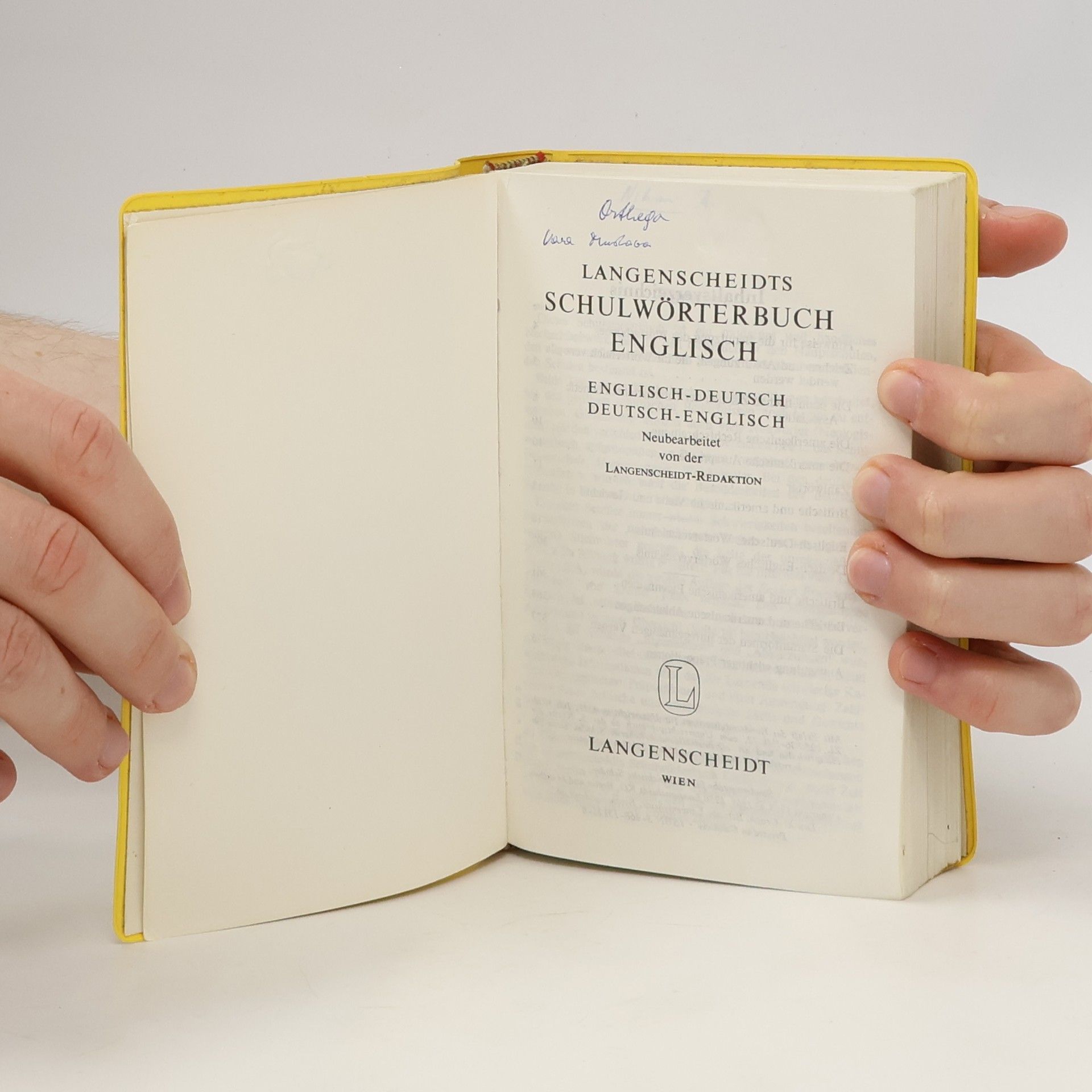 Kolektiv autorů Langenscheidts Schulworterbuch Englisch