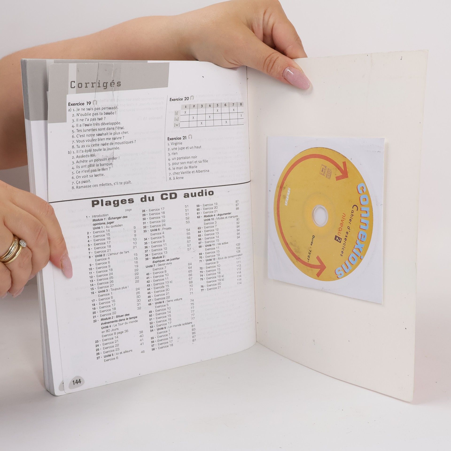 Régine Mérieux Connexions. Cahier d'exercices. Niveau 2