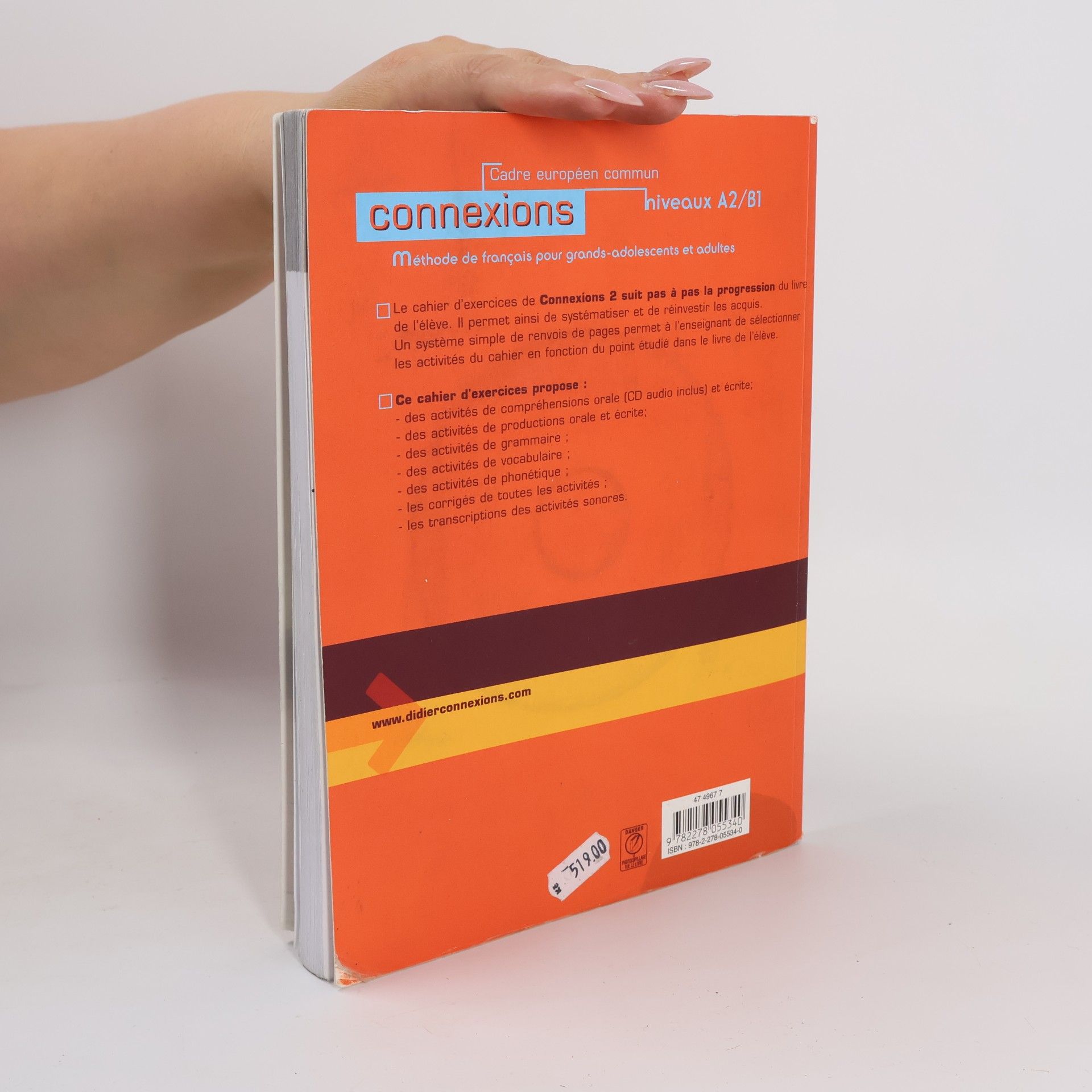 Régine Mérieux Connexions. Cahier d'exercices. Niveau 2