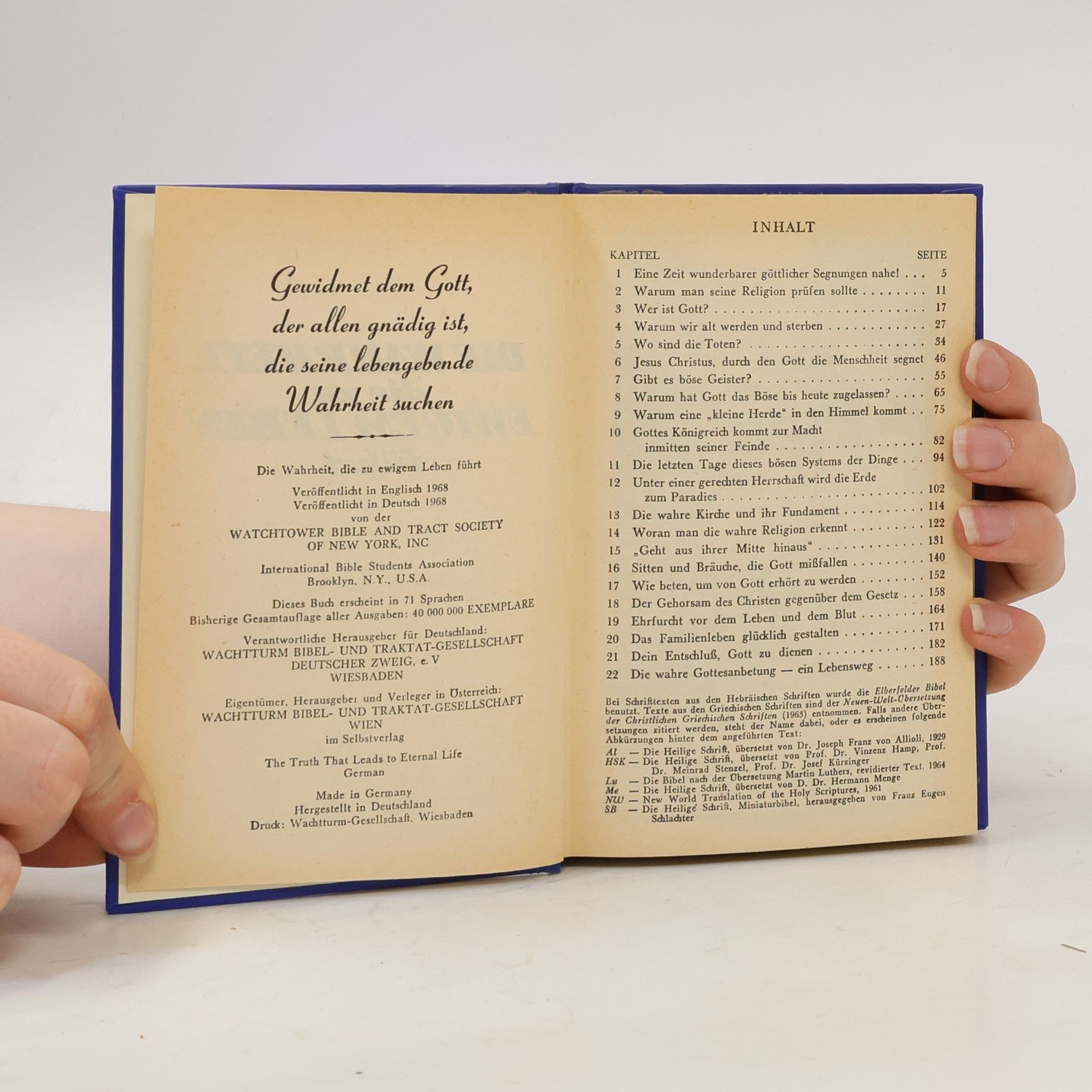 Autores varios Die Wahrheit, die zu ewigem Leben führt
