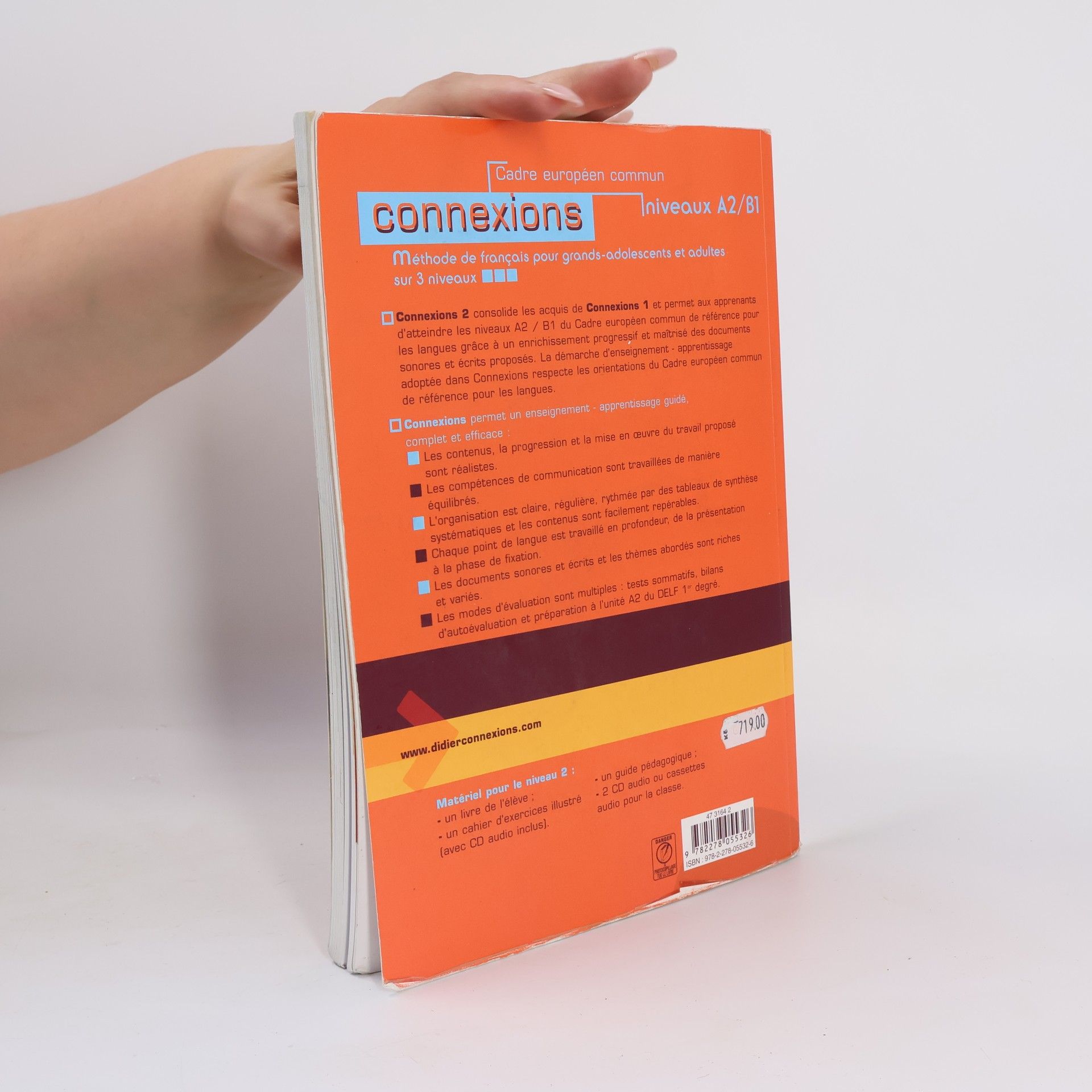 Régine Mérieux Connexions. Niveau 2: Méthode de francais