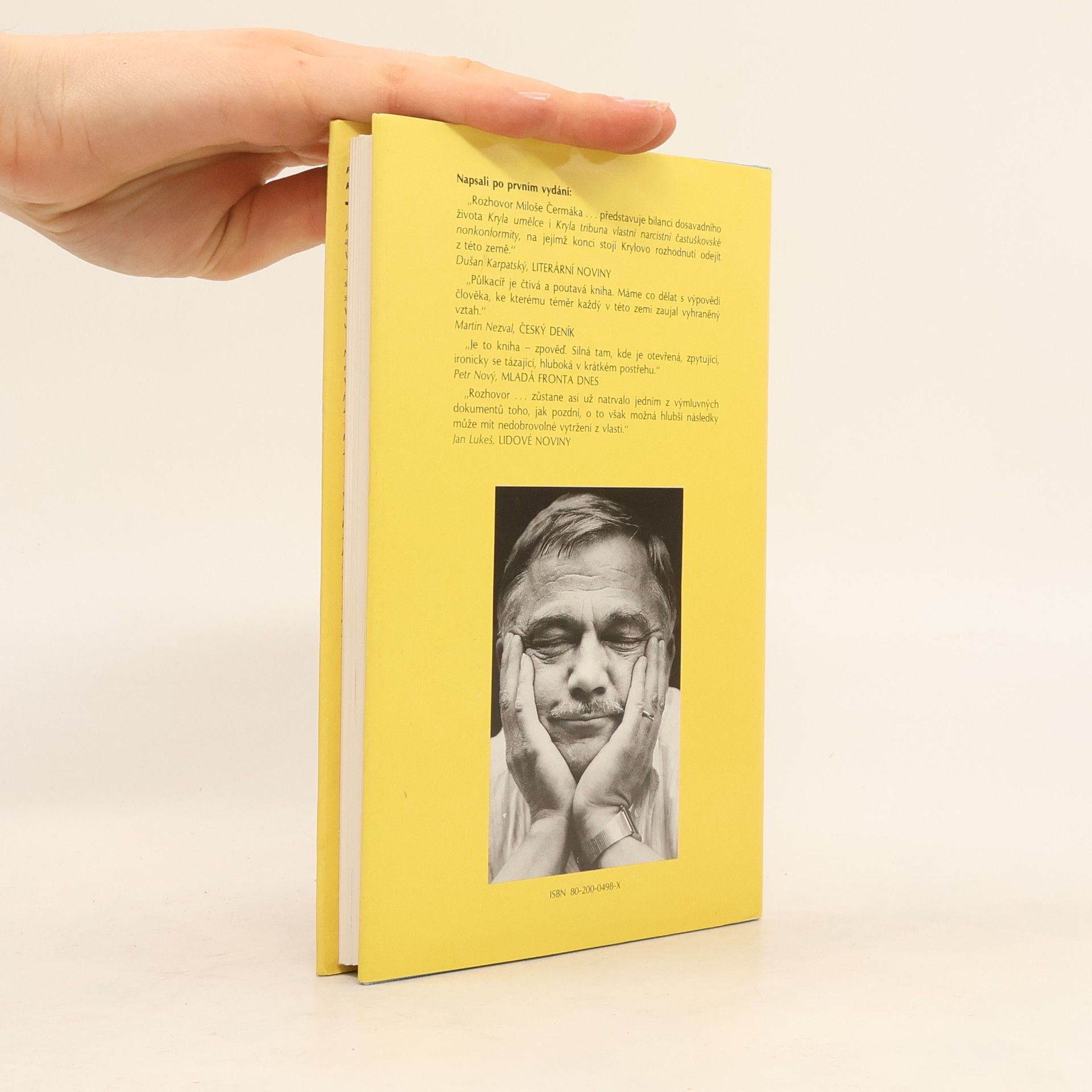 Karel Kryl Půlkacíř. Rozhovor Miloše Čermáka s Karlem Krylem (1. vydání)
