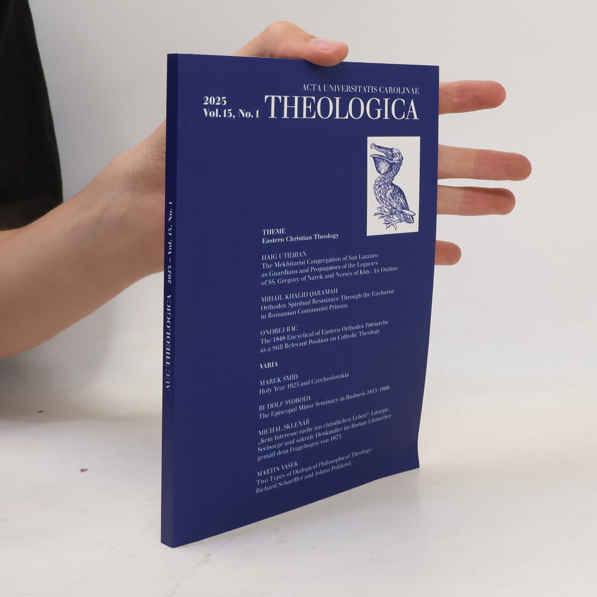 Collectif d'auteurs Theologica Vol. 15, No. 1
