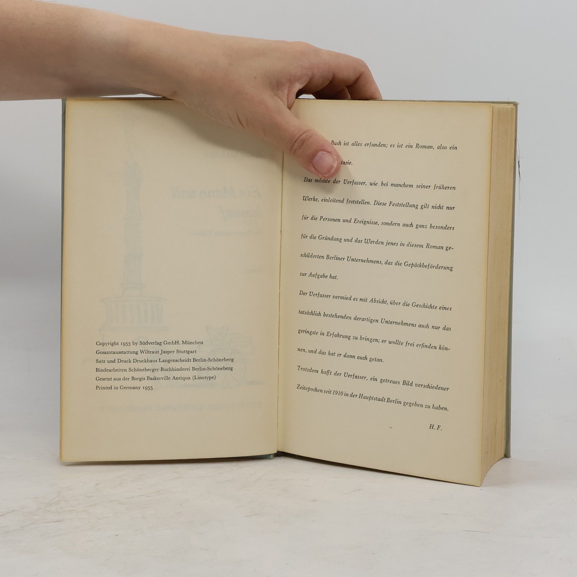 Hans Fallada Ein Mann will hinauf