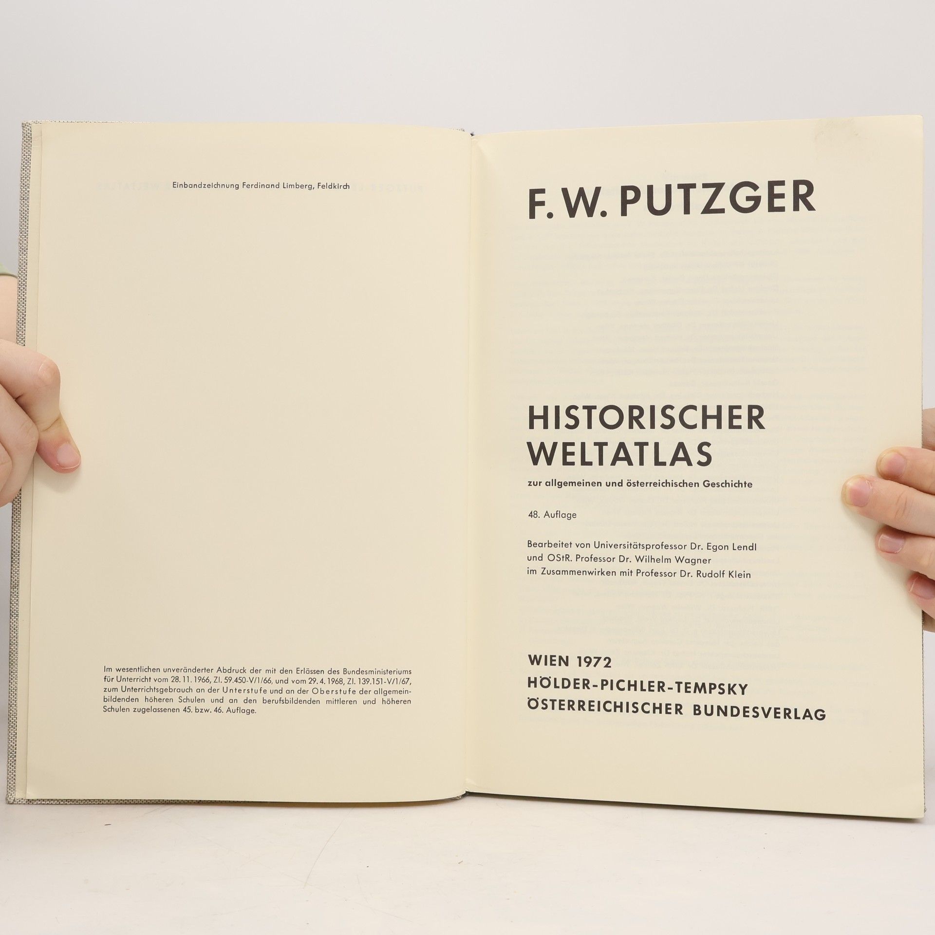 Friedrich Wilhelm Putzger Historischer Weltatlas