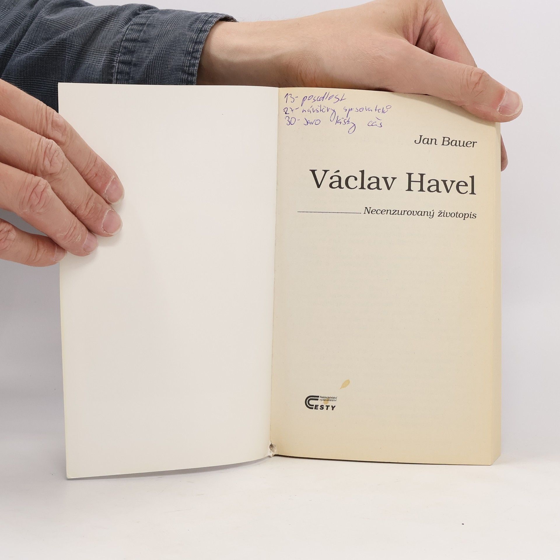Jan Bauer Václav Havel: Necenzurovaný životopis