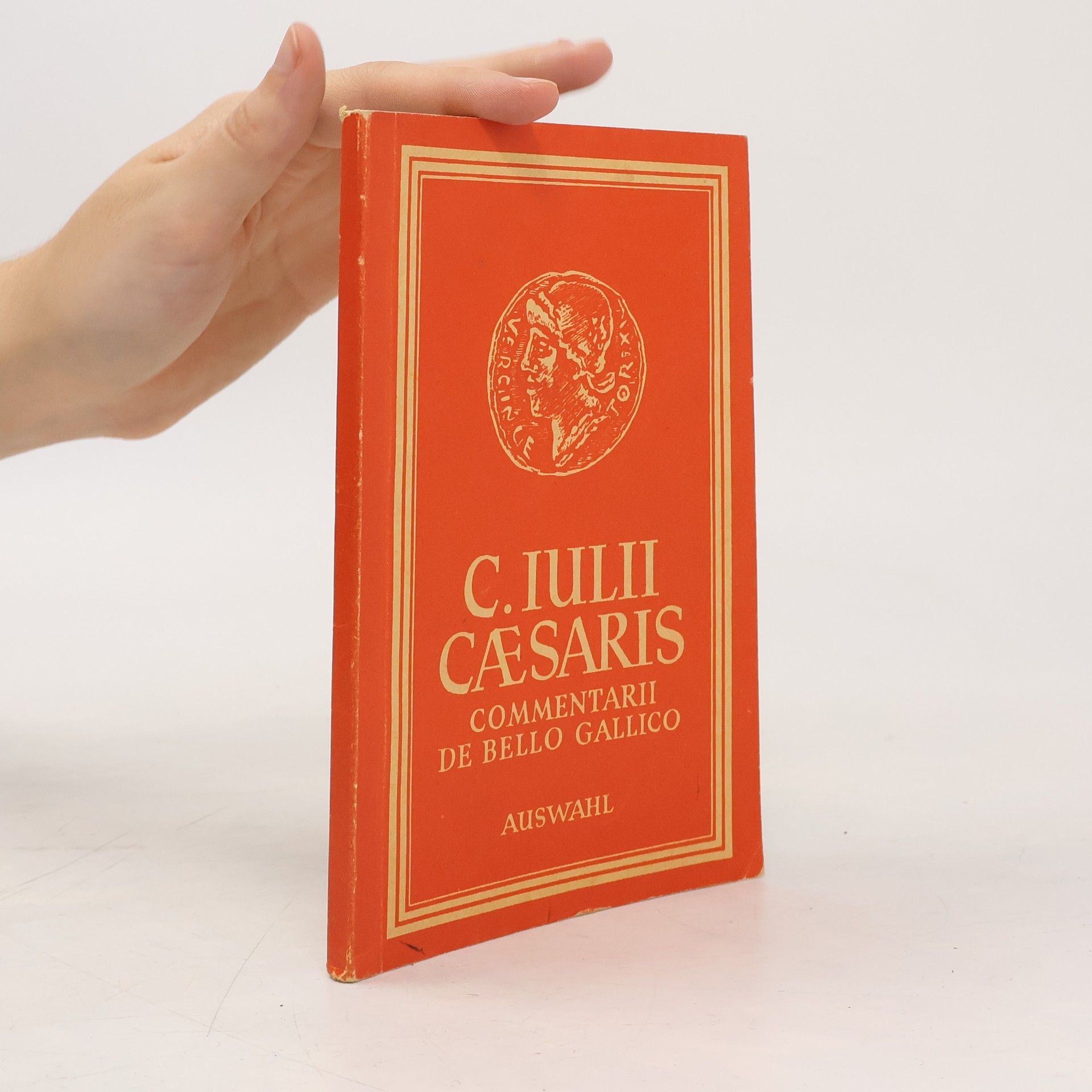 Rudolf Scheer C. Julii Caesaris commentarii de bello Gallico