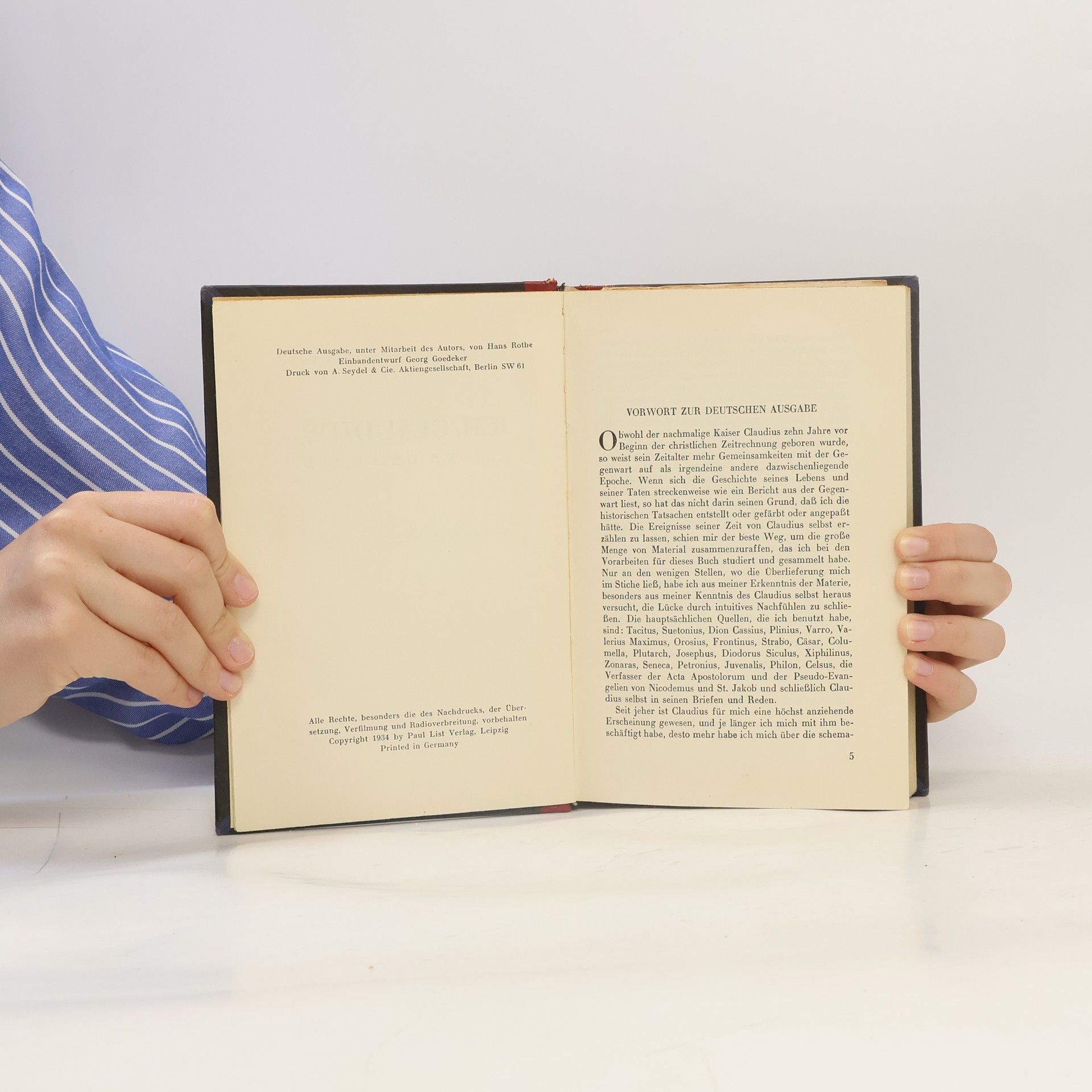 Robert Graves Ich, Claudius, Kaiser und Gott