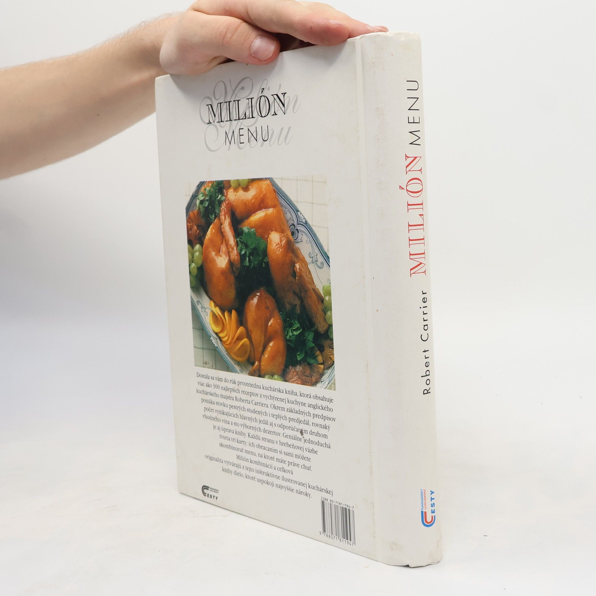 Robert Carrier Milión menu