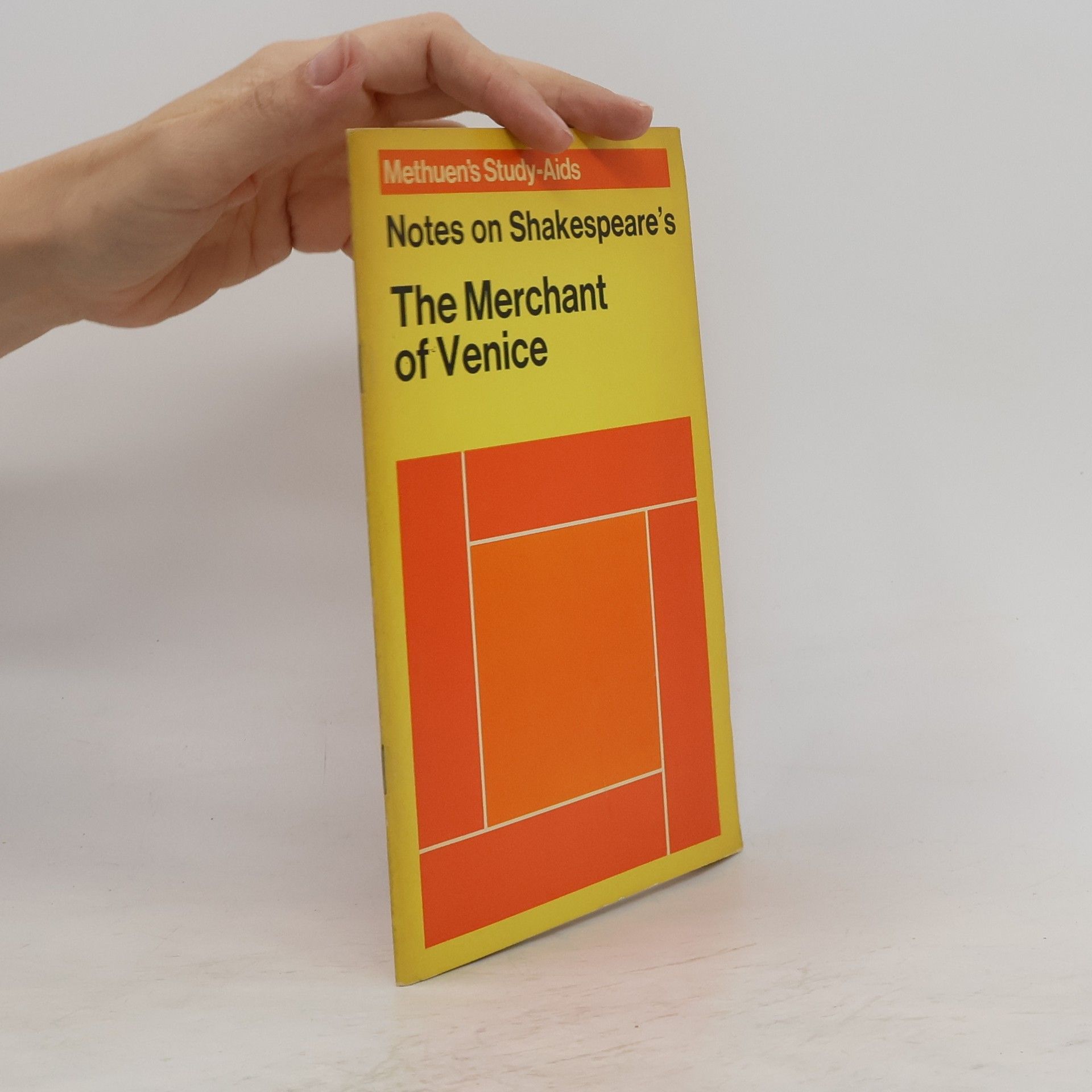 Auteurscollectief Methuen's Study-Aids. Notes on Shakespeare's. The Merchant of Venice
