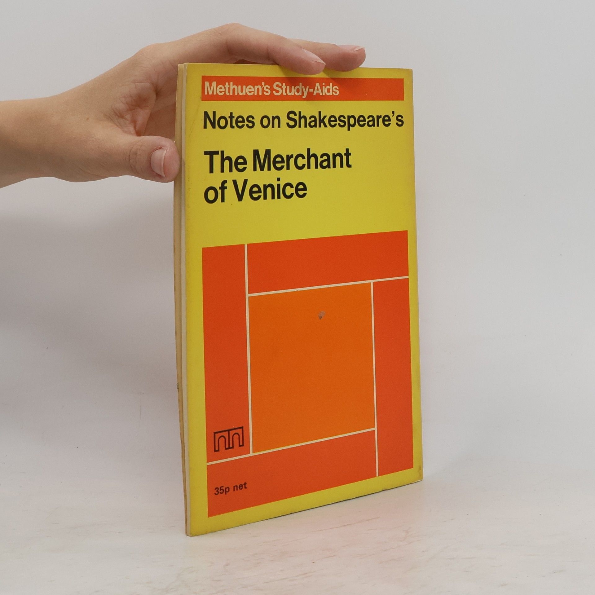 Kolektív autorov Methuen's Study-Aids. Notes on Shakespeare's. The Merchant of Venice