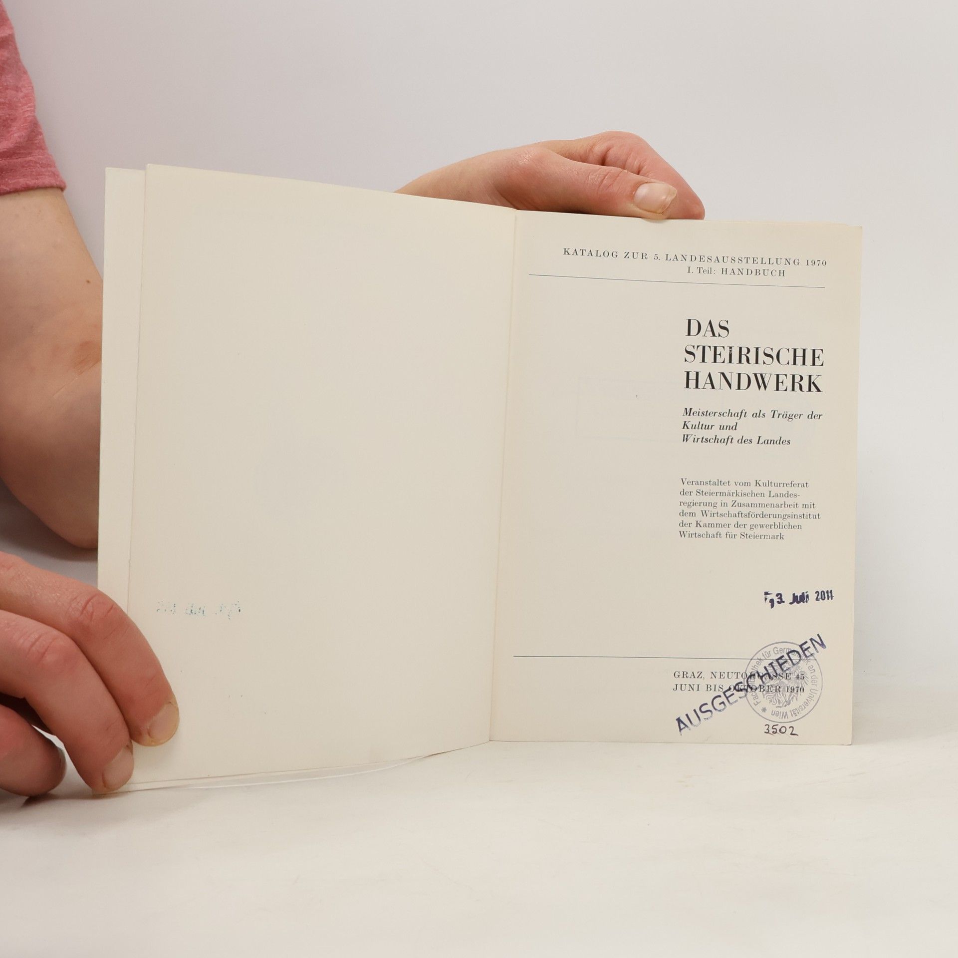 Autorenkollektiv Das steirische Handwerk