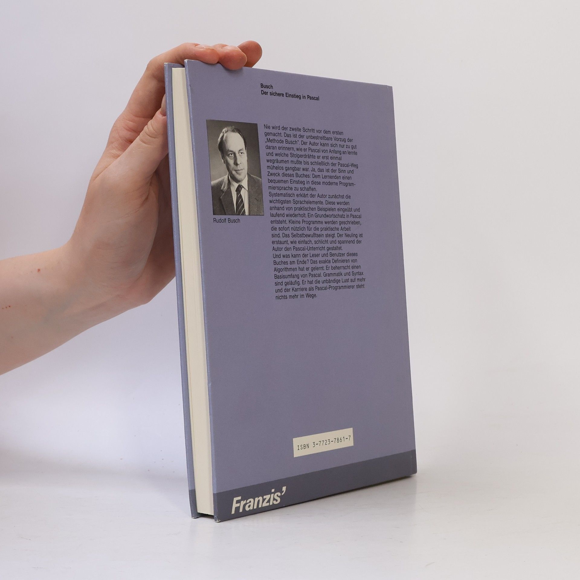 Rudolf Busch Der sichere Einstieg in Pascal