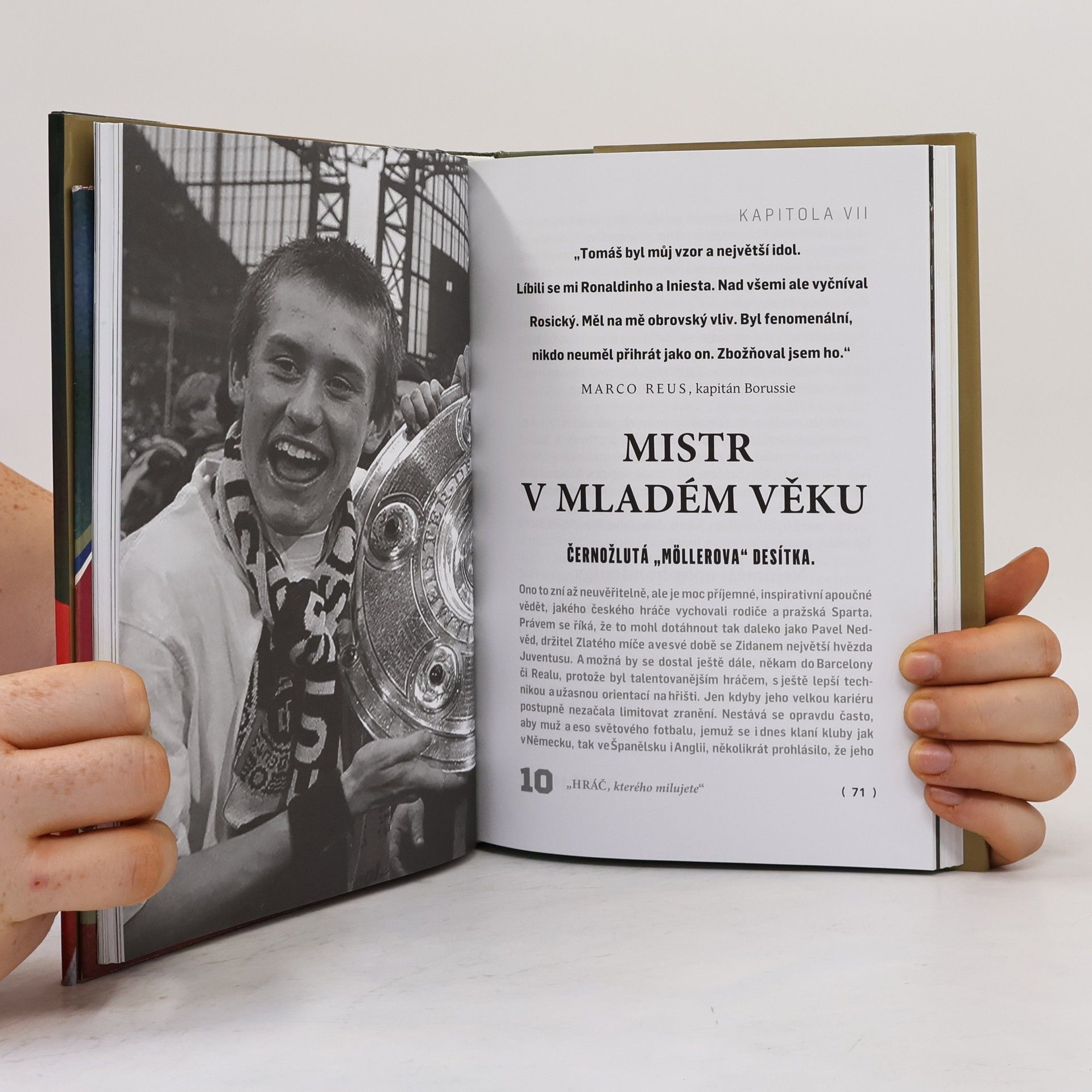 Petr Čermák Tomáš Rosický : "hráč, kterého milujete"