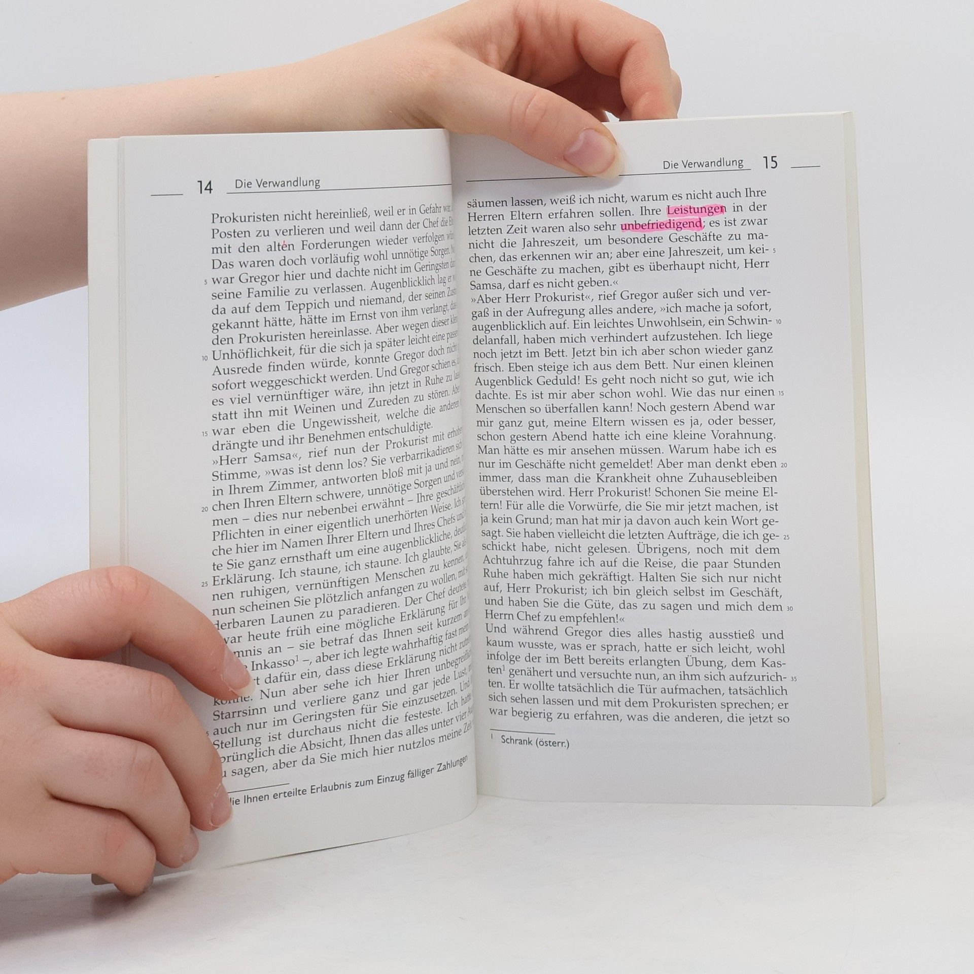 Franz Kafka Die Verwandlung, Brief an den Vater und weitere Werke